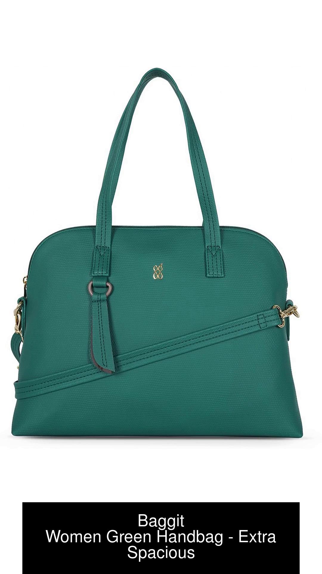 Baggit store green handbag