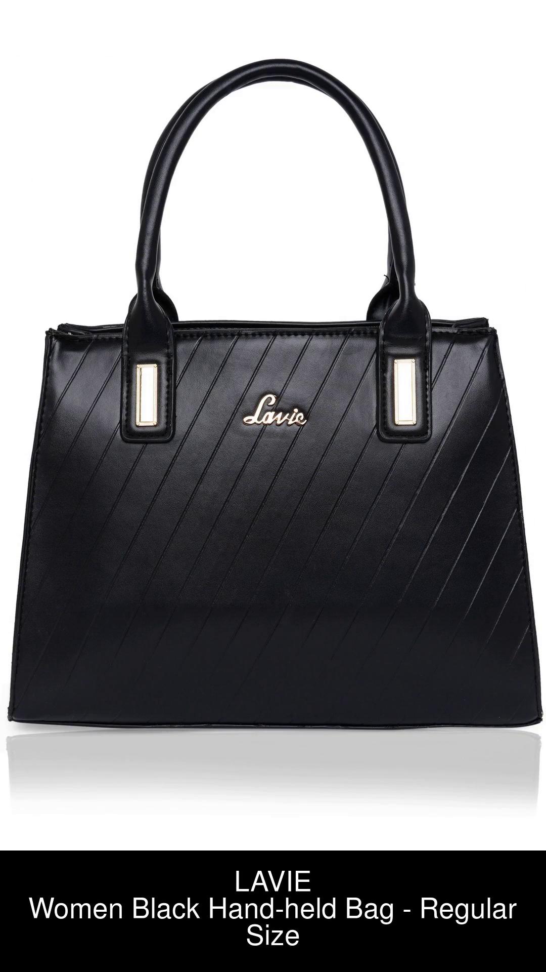 Buy LAVIE Women Black Hand held Bag BLACK Online Best Price in