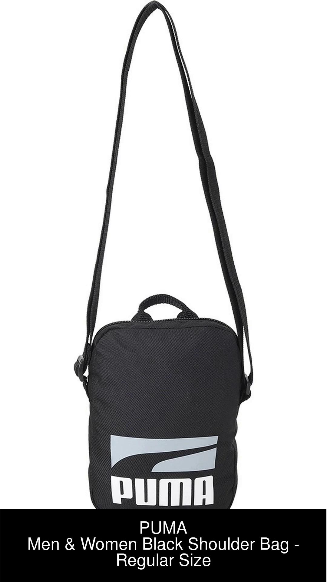 Buy PUMA Men Women Black Shoulder Bag Black Online Best Price