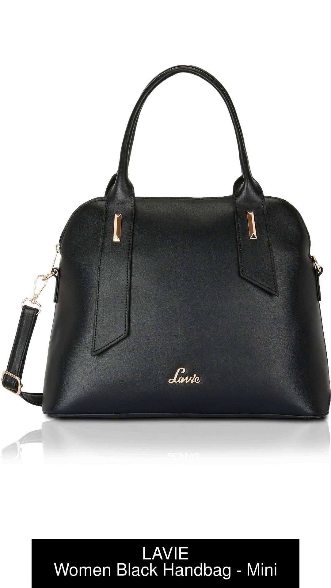 Buy LAVIE Women Black Handbag BLACK Online Best Price in India