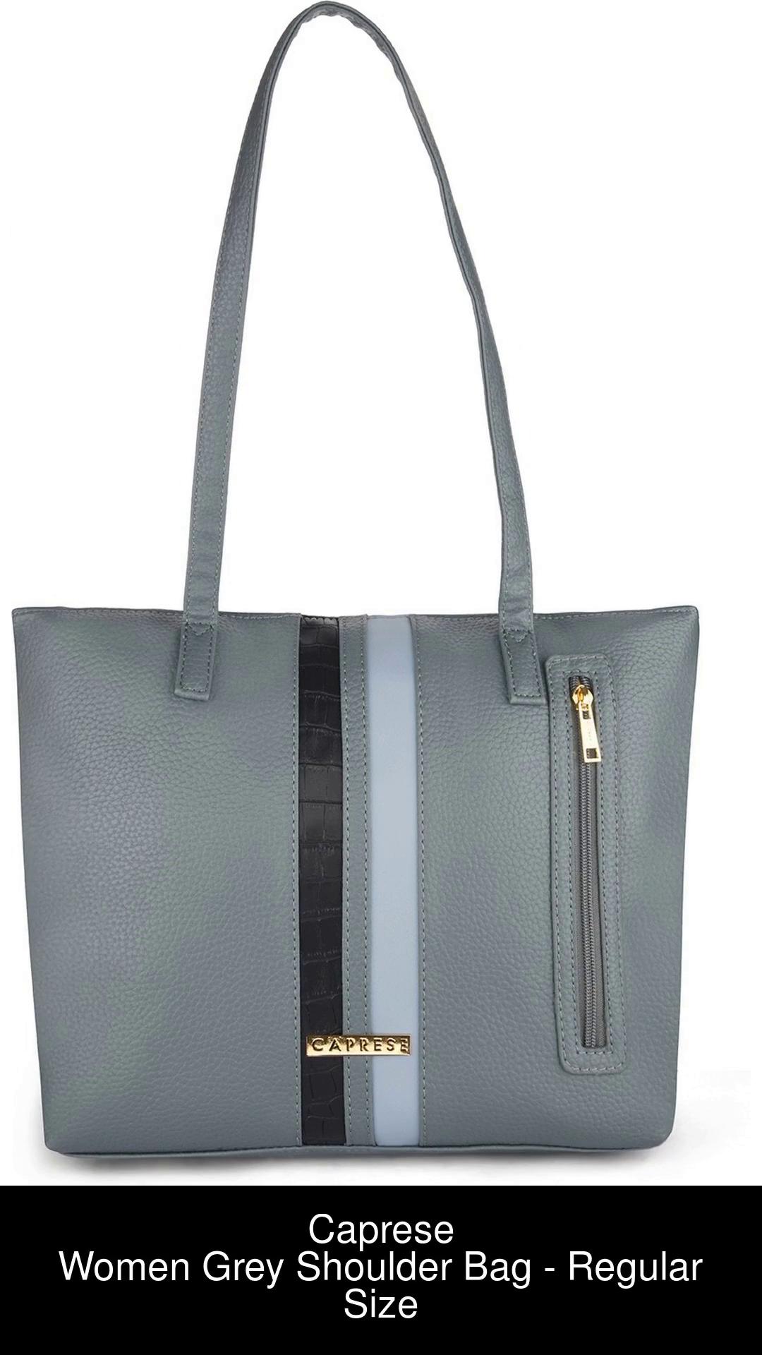 Buy Caprese Women Grey Shoulder Bag Grey Online Best Price in