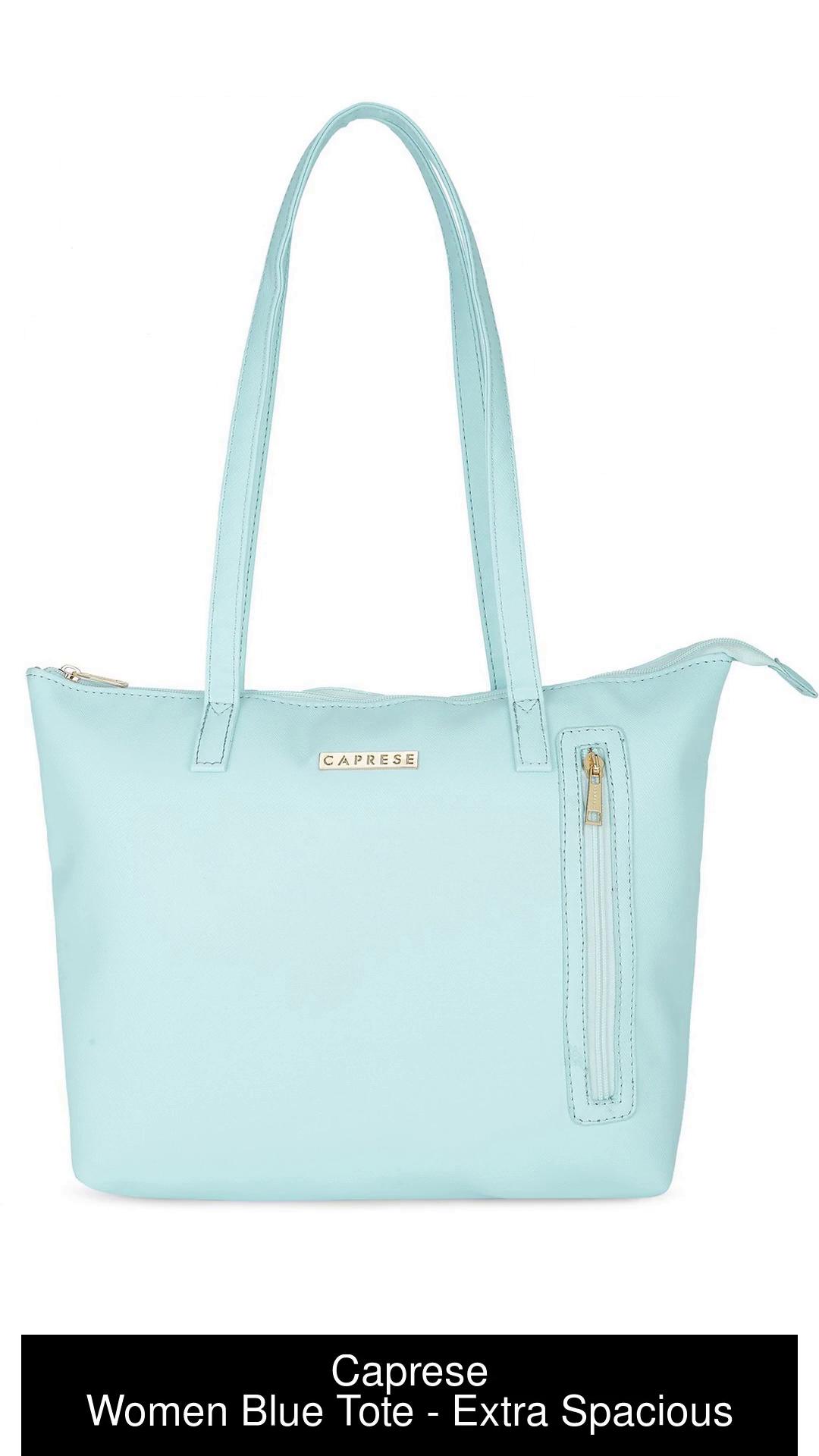 Buy Caprese Women Blue Tote Aqua Online @ Best Price in India