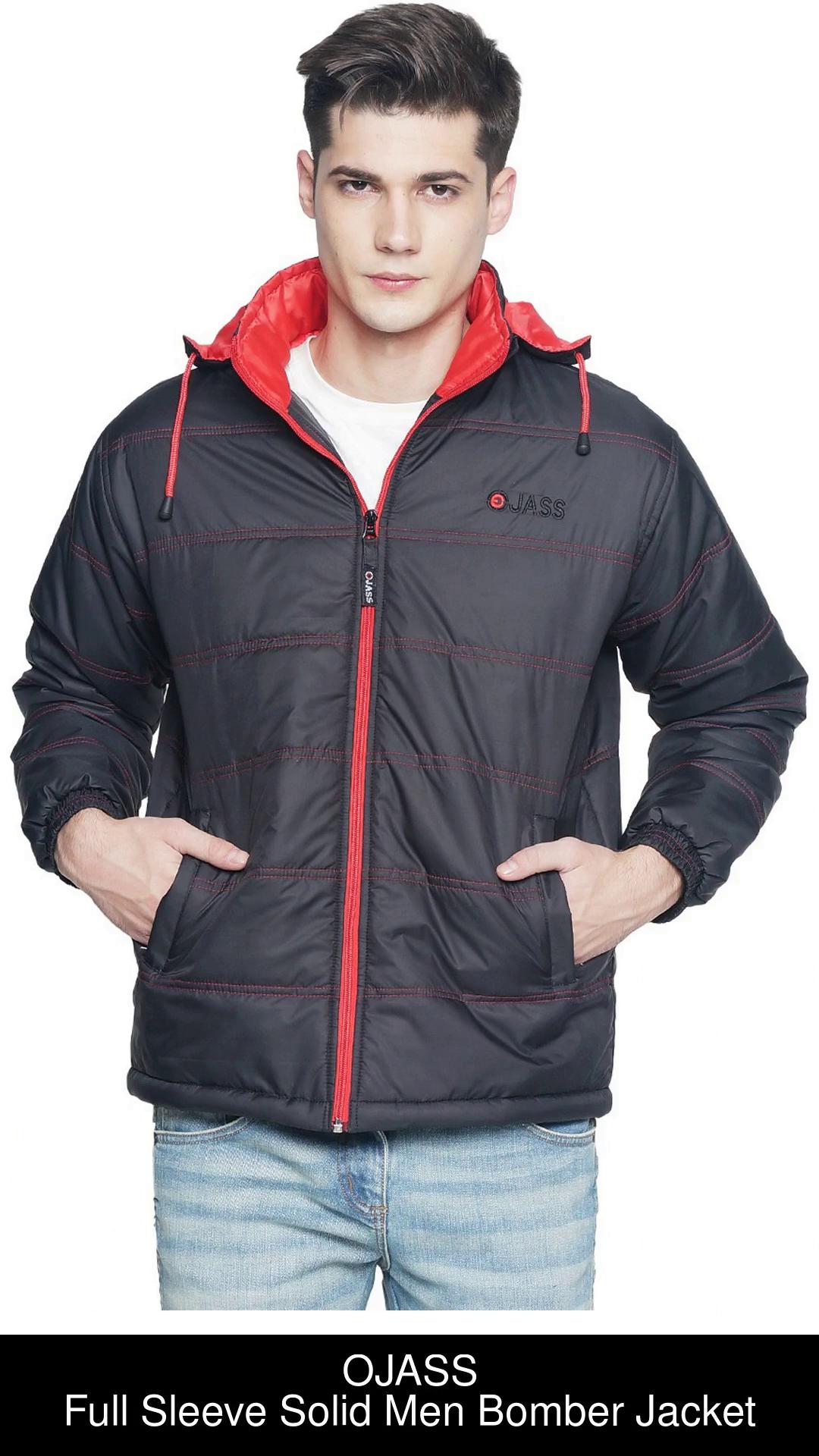 Ojass Full Sleeve Solid Men Jacket - Buy Ojass Full Sleeve Solid Men Jacket  Online At Best Prices In India | Flipkart.Com