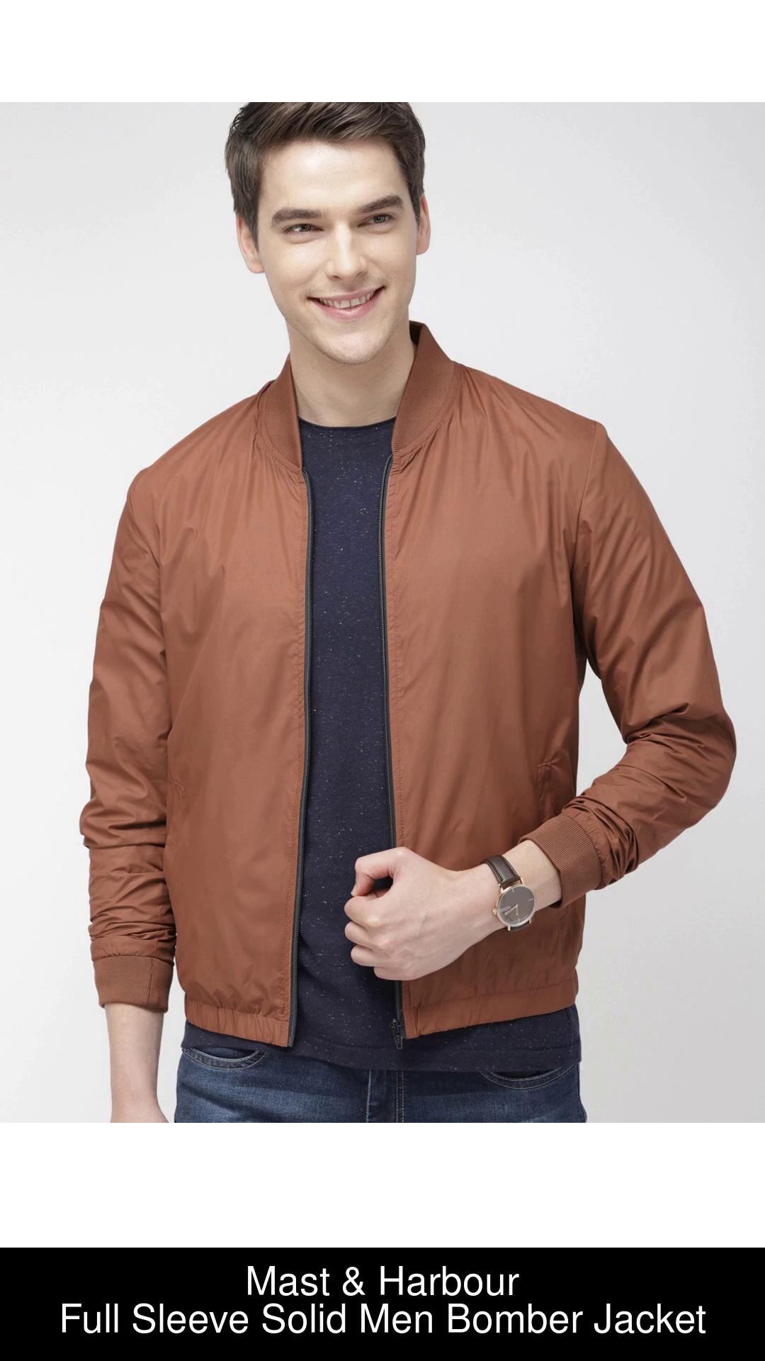 Mast and harbour bomber sale jacket