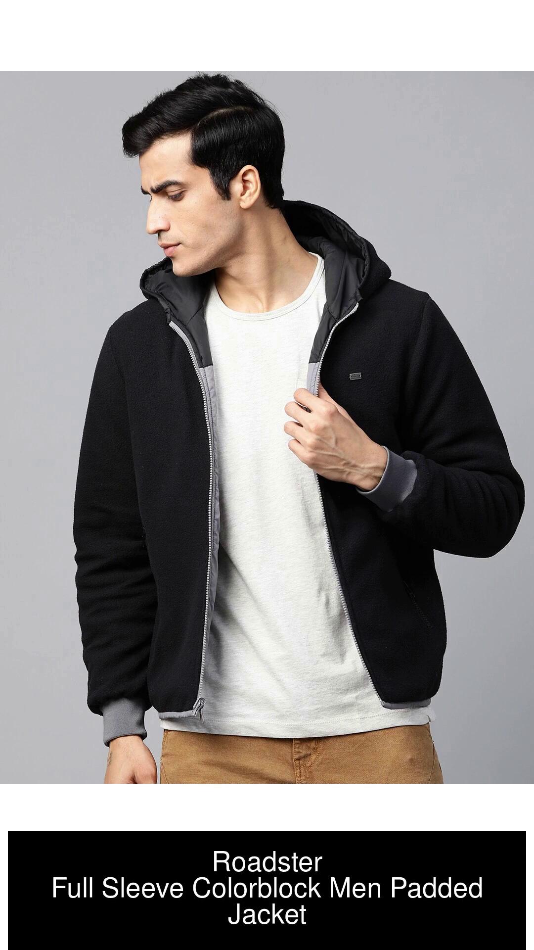 Roadster Full Sleeve Solid Men Jacket - Buy Roadster Full Sleeve Solid Men  Jacket Online at Best Prices in India