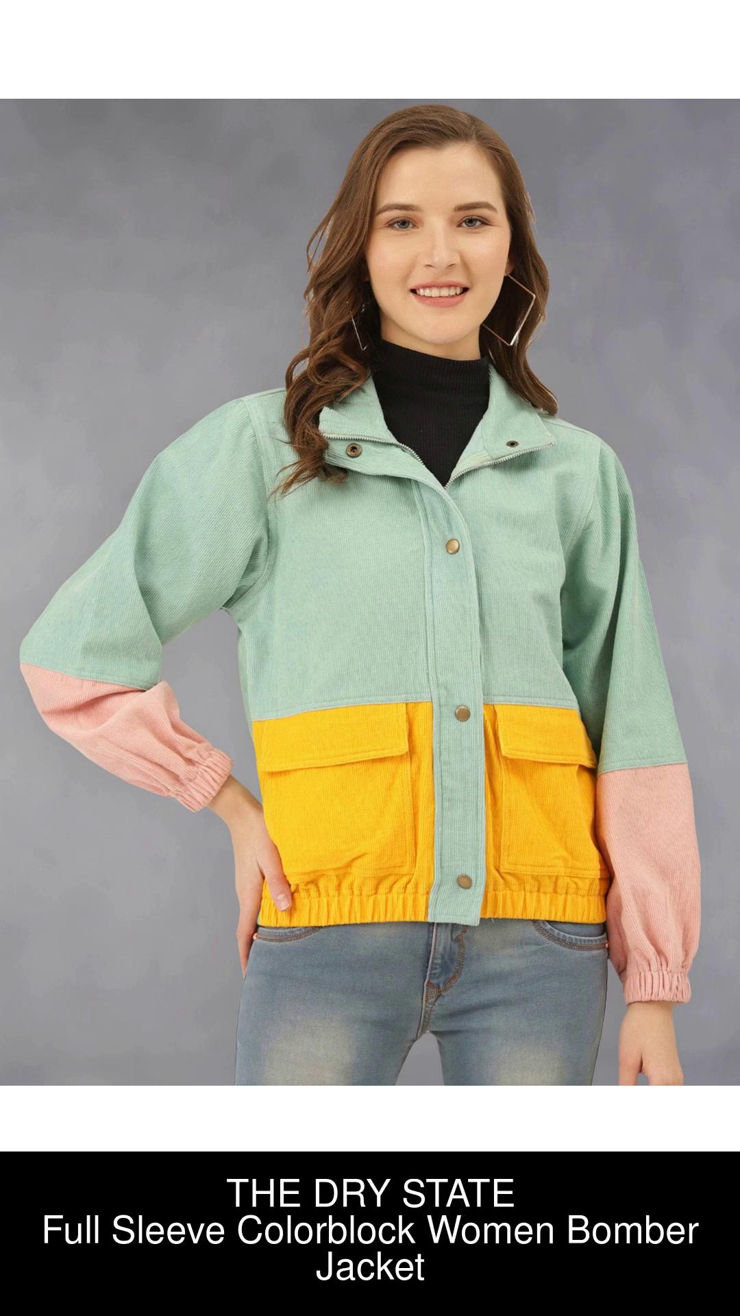 Zaful colour sale block jacket