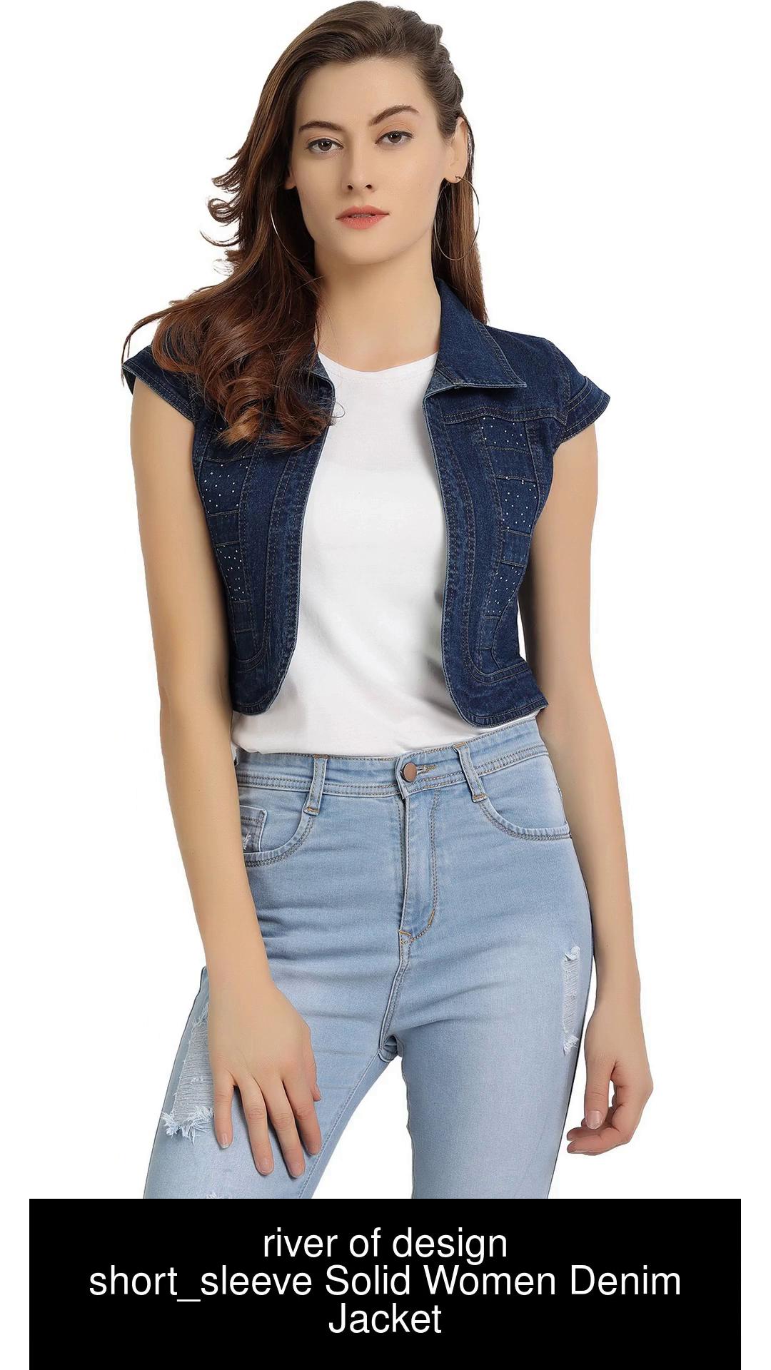 Denim jacket for store women on flipkart