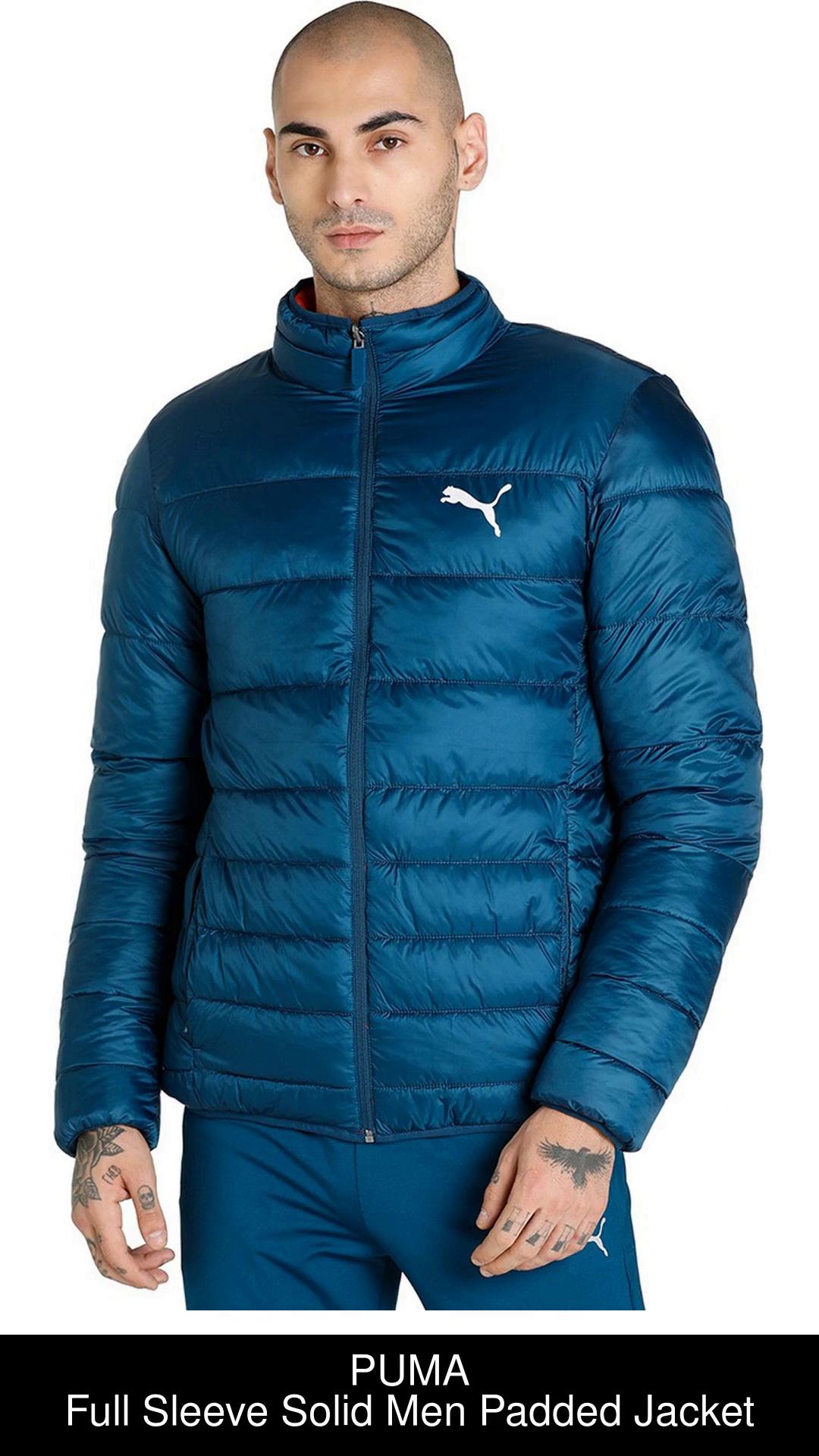 Puma on sale jacket blue