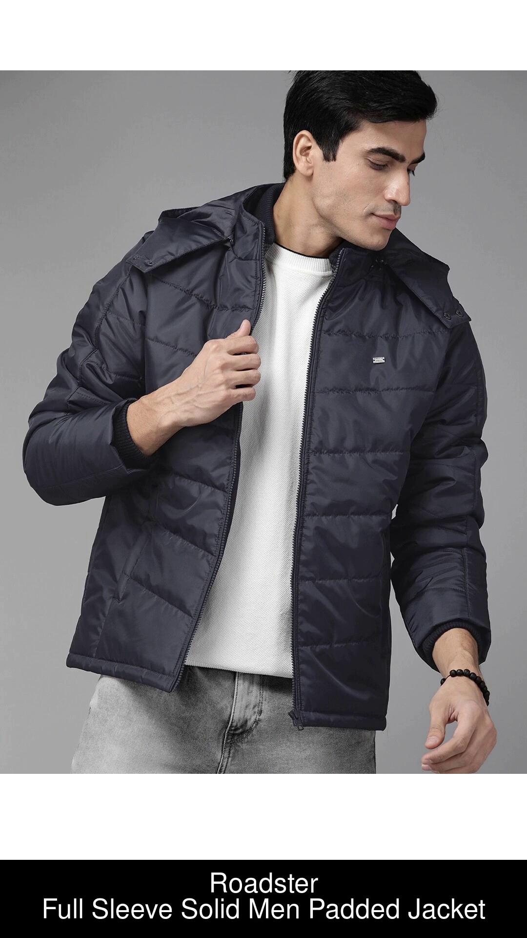 Full Sleeve Casual Jackets Men Solid Padded Jacket at Rs 599/piece in New  Delhi
