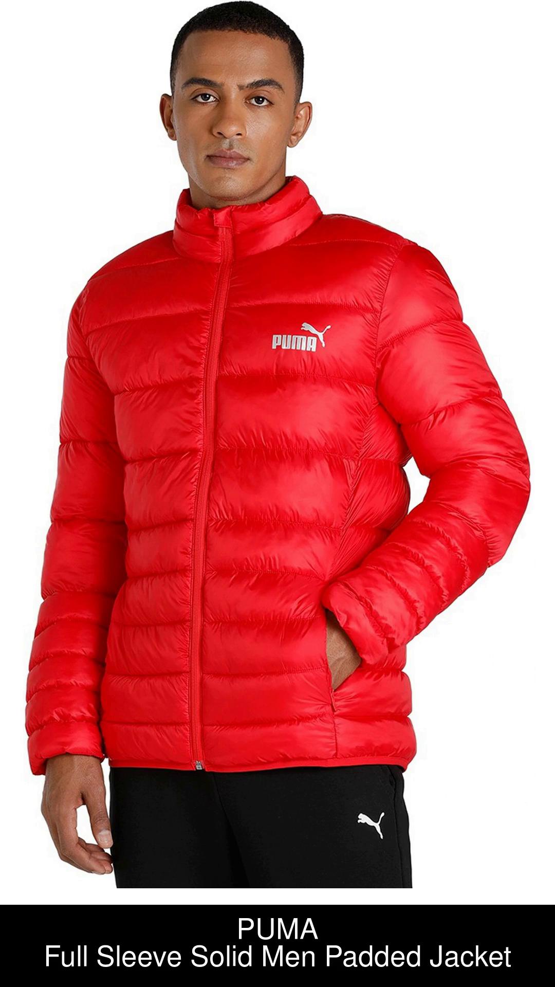 PUMA Full Sleeve Solid Men Jacket - Buy PUMA Full Sleeve Solid Men