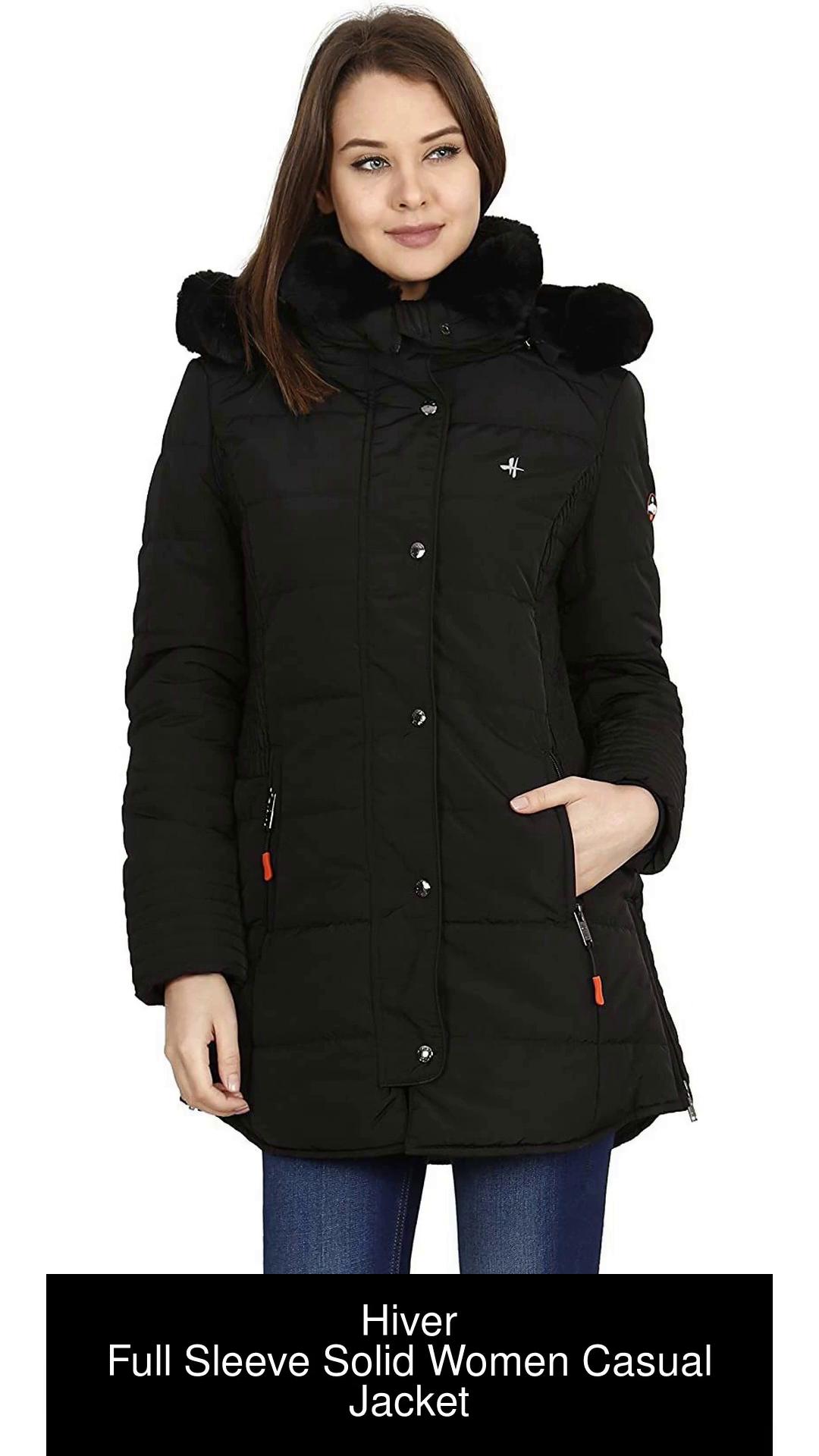 Winter jackets for shop ladies on flipkart