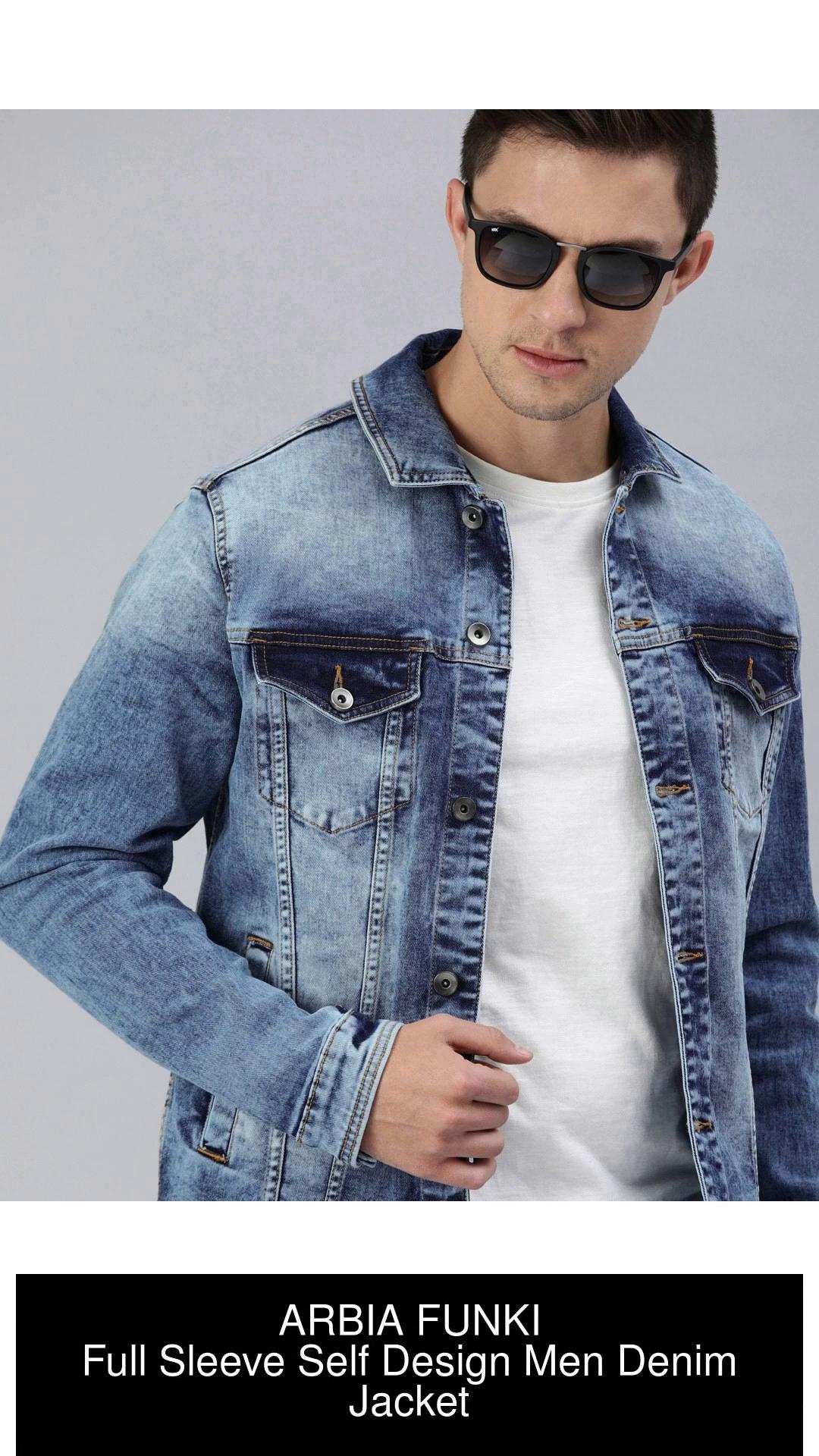 Jeans jacket design for on sale mens