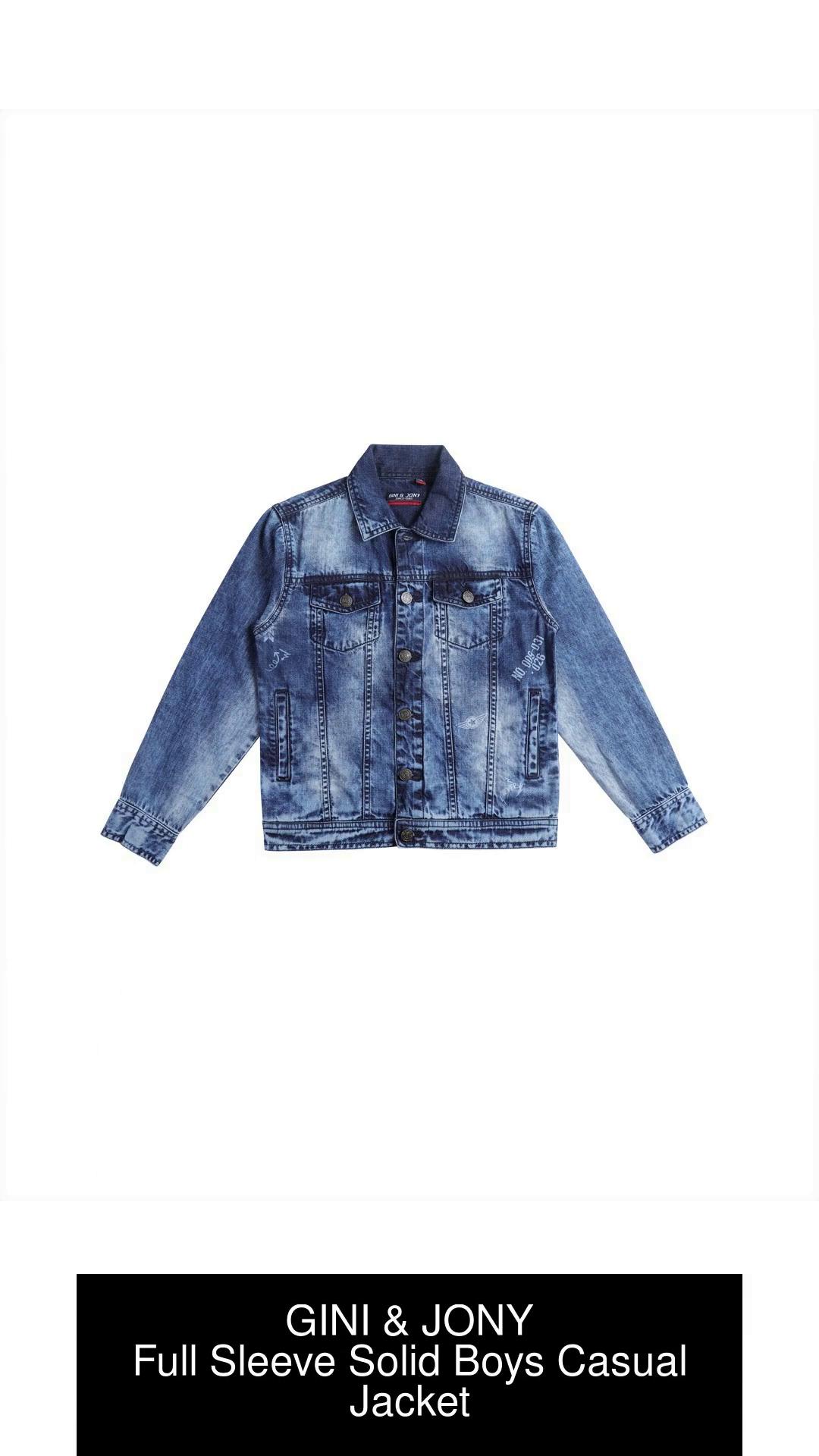 Gini and jony denim 2024 jacket