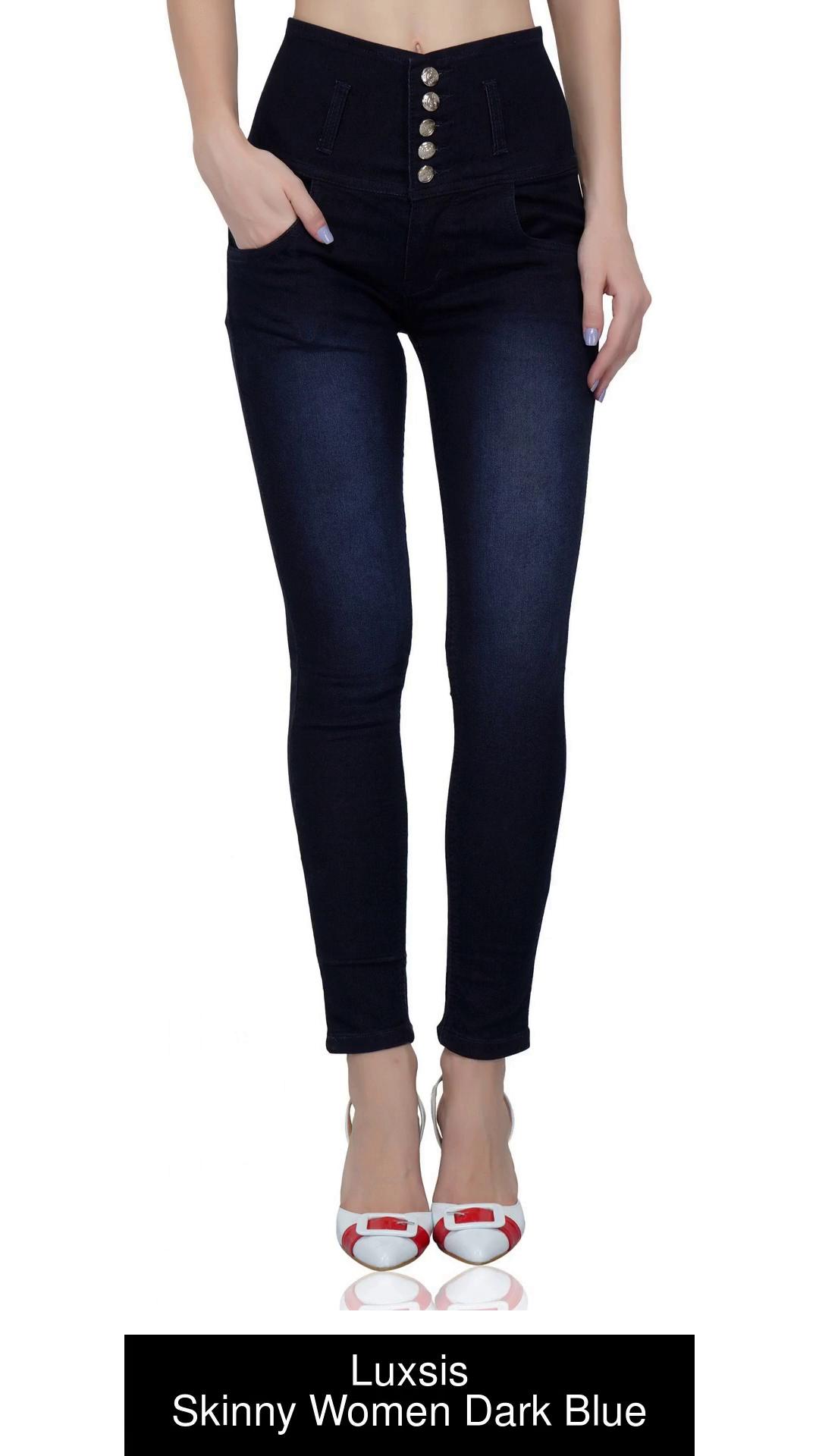 Flipkart high waist on sale jeans