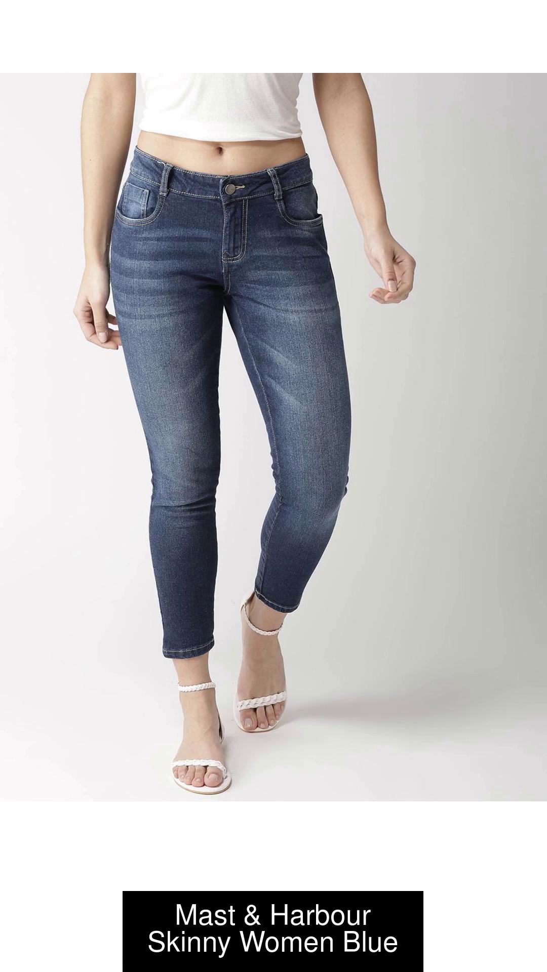 Mast & Harbour Skinny Women Blue Jeans - Buy Mast & Harbour Skinny Women  Blue Jeans Online at Best Prices in India