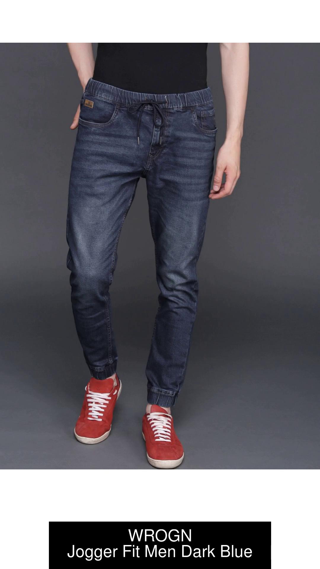 Wrogn best sale jogger jeans