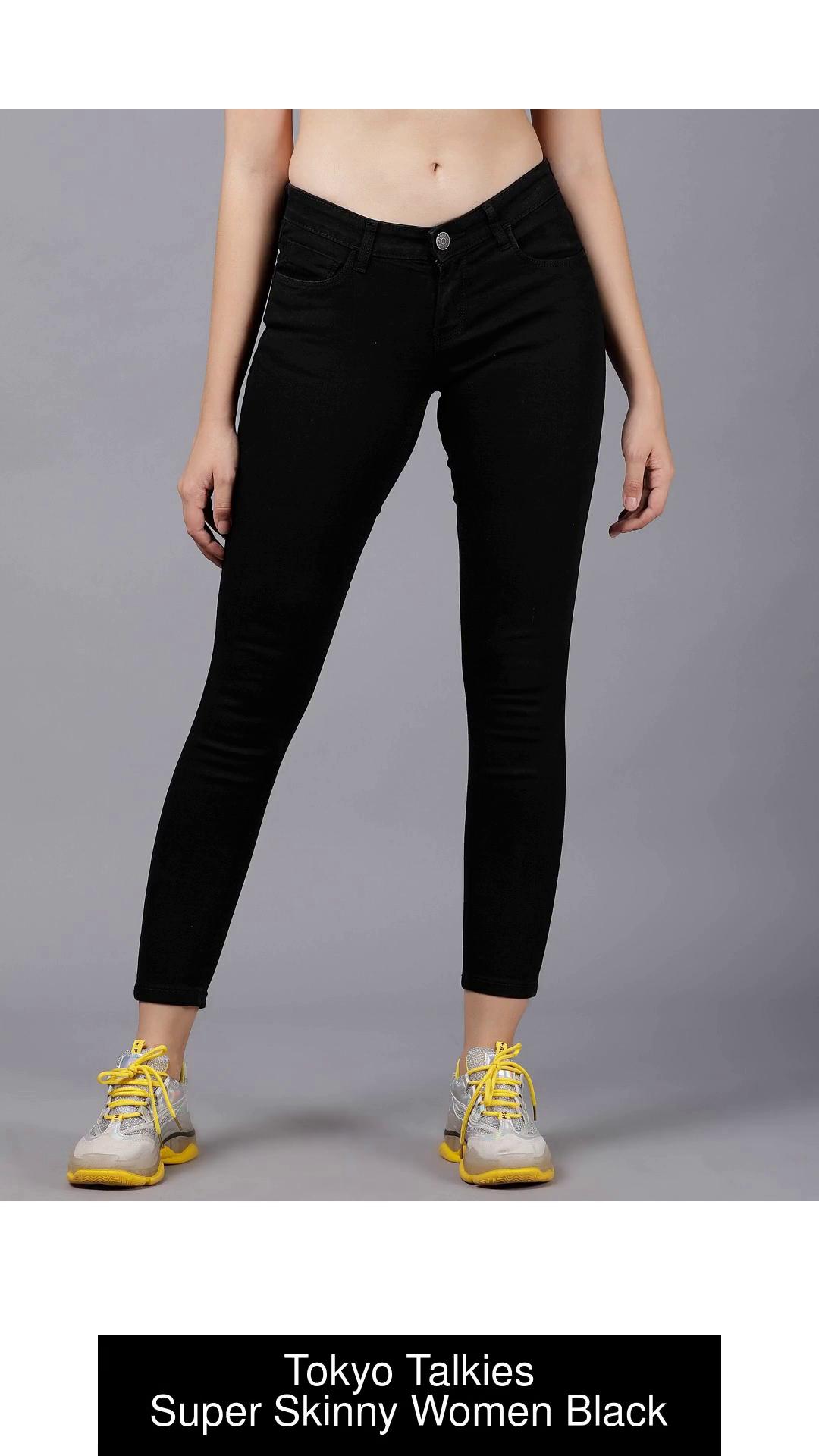 TYFFYN Slim Women Black Jeans - Buy TYFFYN Slim Women Black Jeans