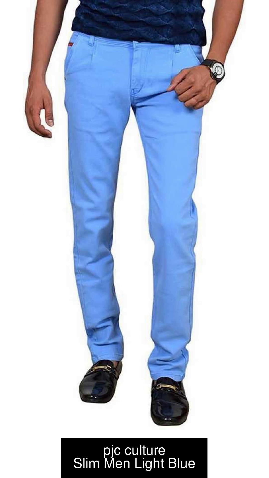 pjc culture Slim Men Light Blue Jeans - Buy pjc culture Slim Men Light Blue  Jeans Online at Best Prices in India