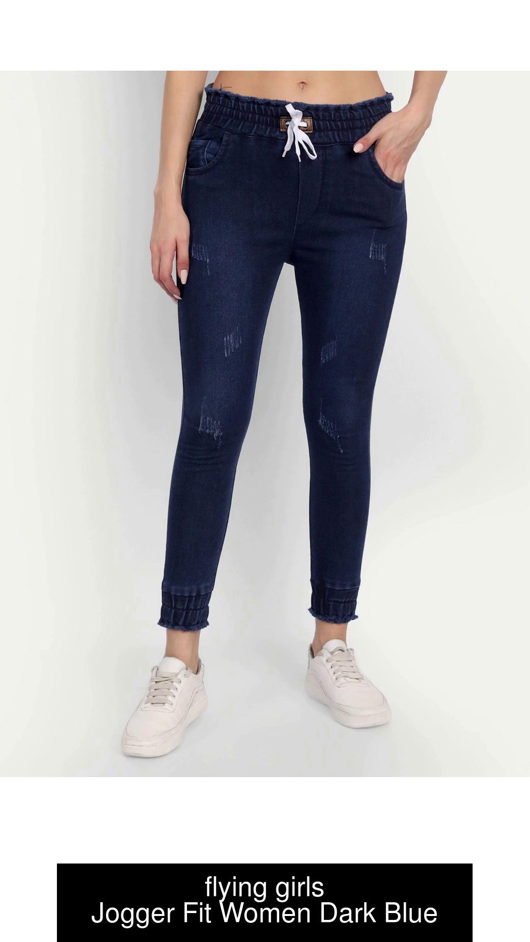 Buy Girls Super Combed Cotton Elastane Stretch Slim Fit Joggers with Side  Pockets  Black Melange CG18  Jockey India