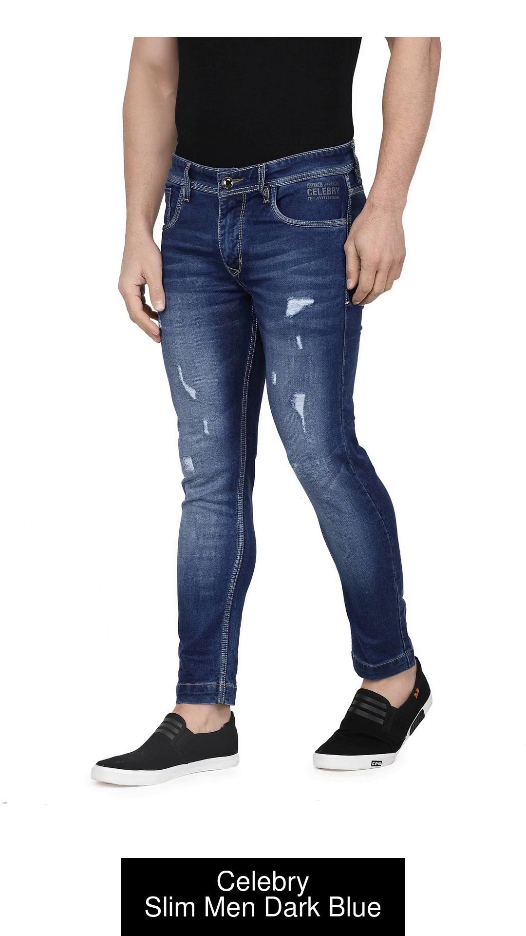 Lucky Brand Solid Blue Jeans 28 Waist - 68% off