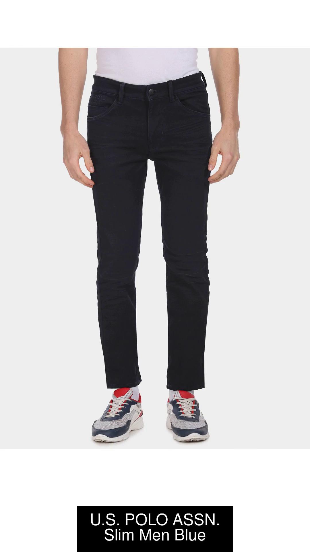 U.S. POLO ASSN. Slim Men Blue Jeans - Buy U.S. POLO ASSN. Slim Men