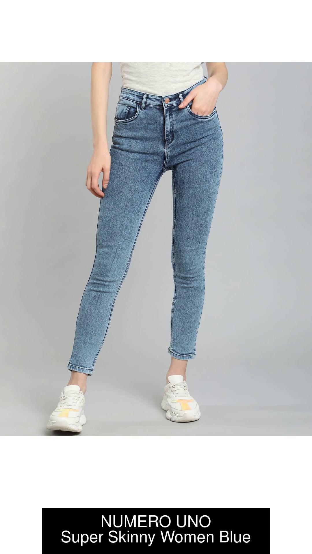 Mid Rise Super Skinny Jeans