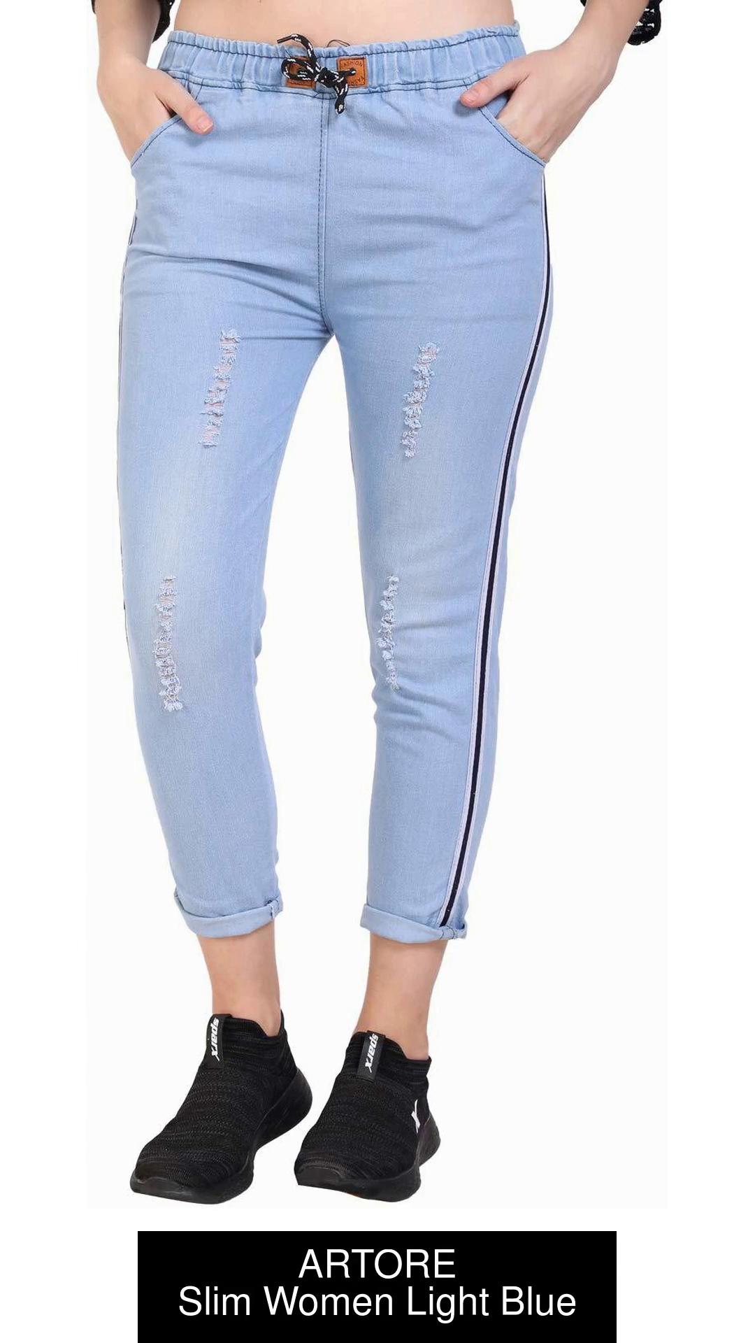 Joggers jeans 2024 for womens flipkart