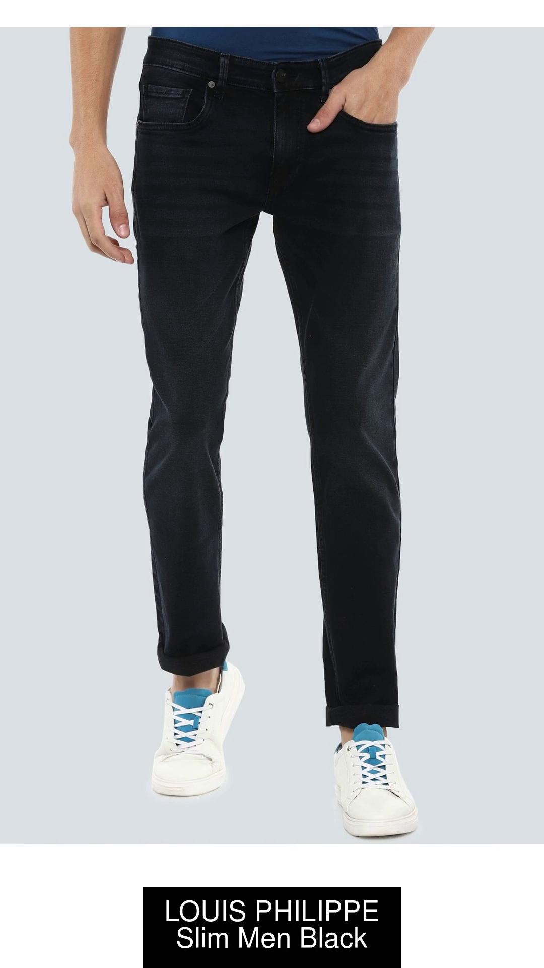 Buy Black Jeans for Men by LOUIS PHILIPPE Online