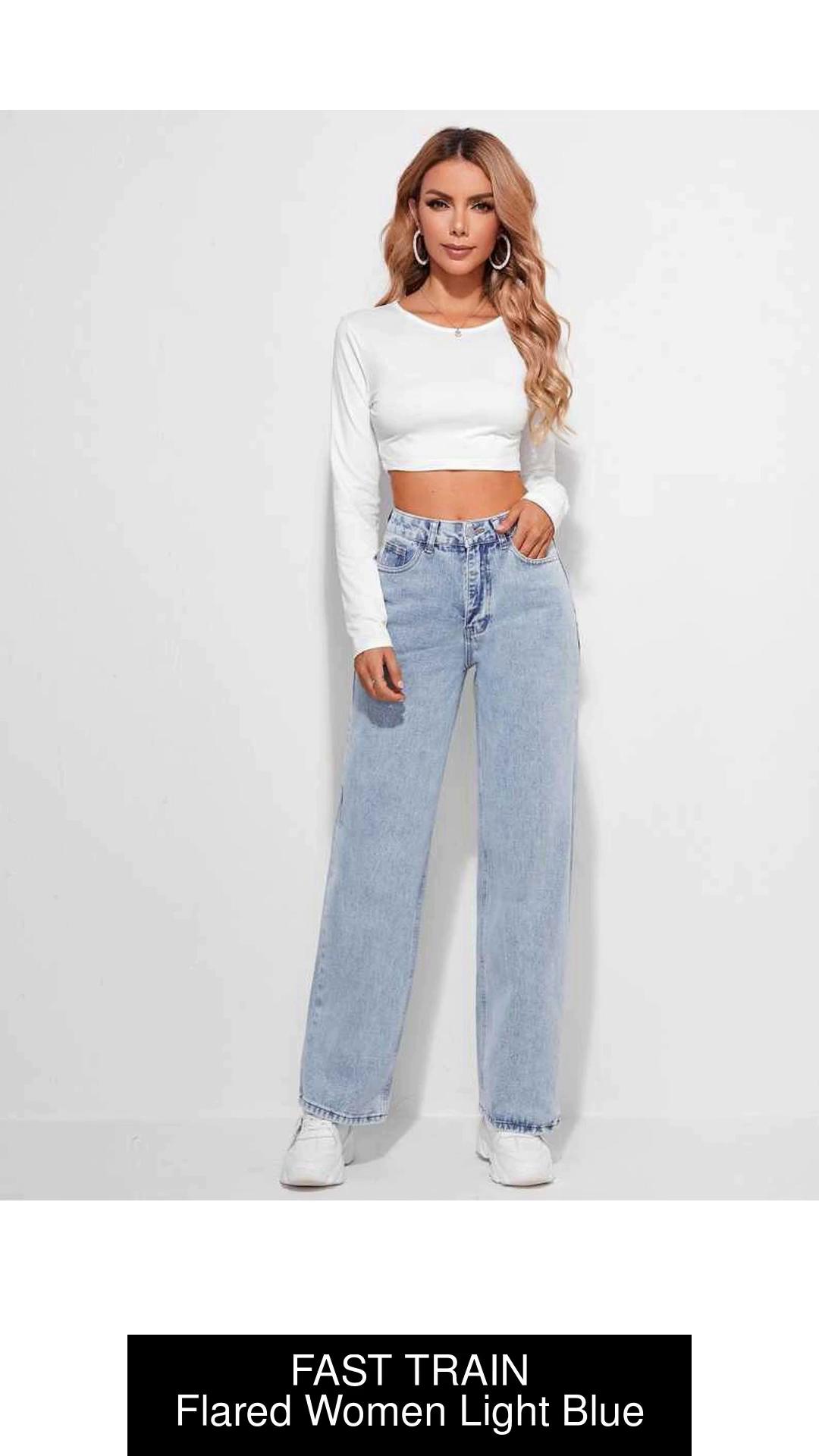 Light blue sale jeans for womens