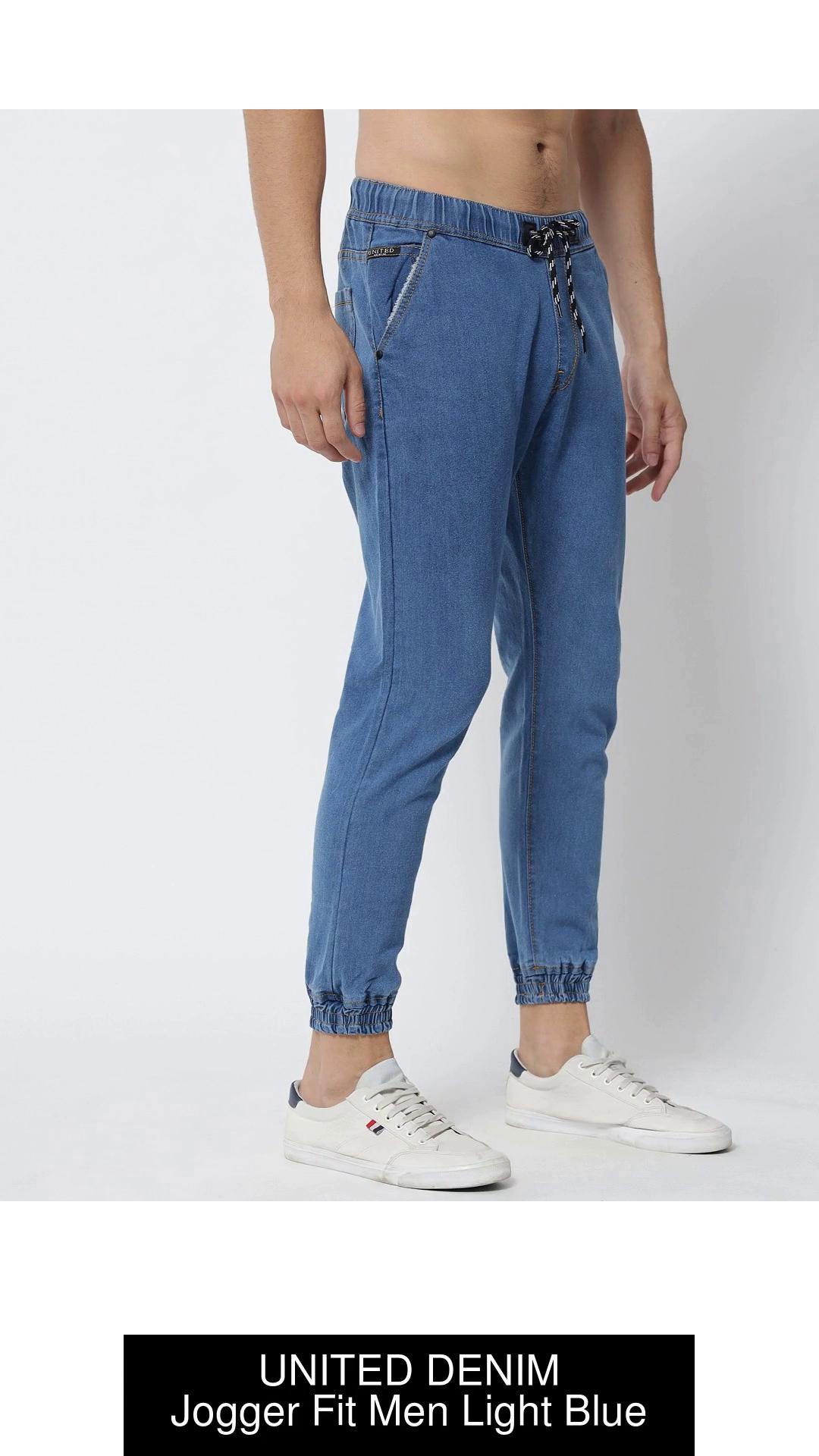 Joggers jeans for sales mens flipkart