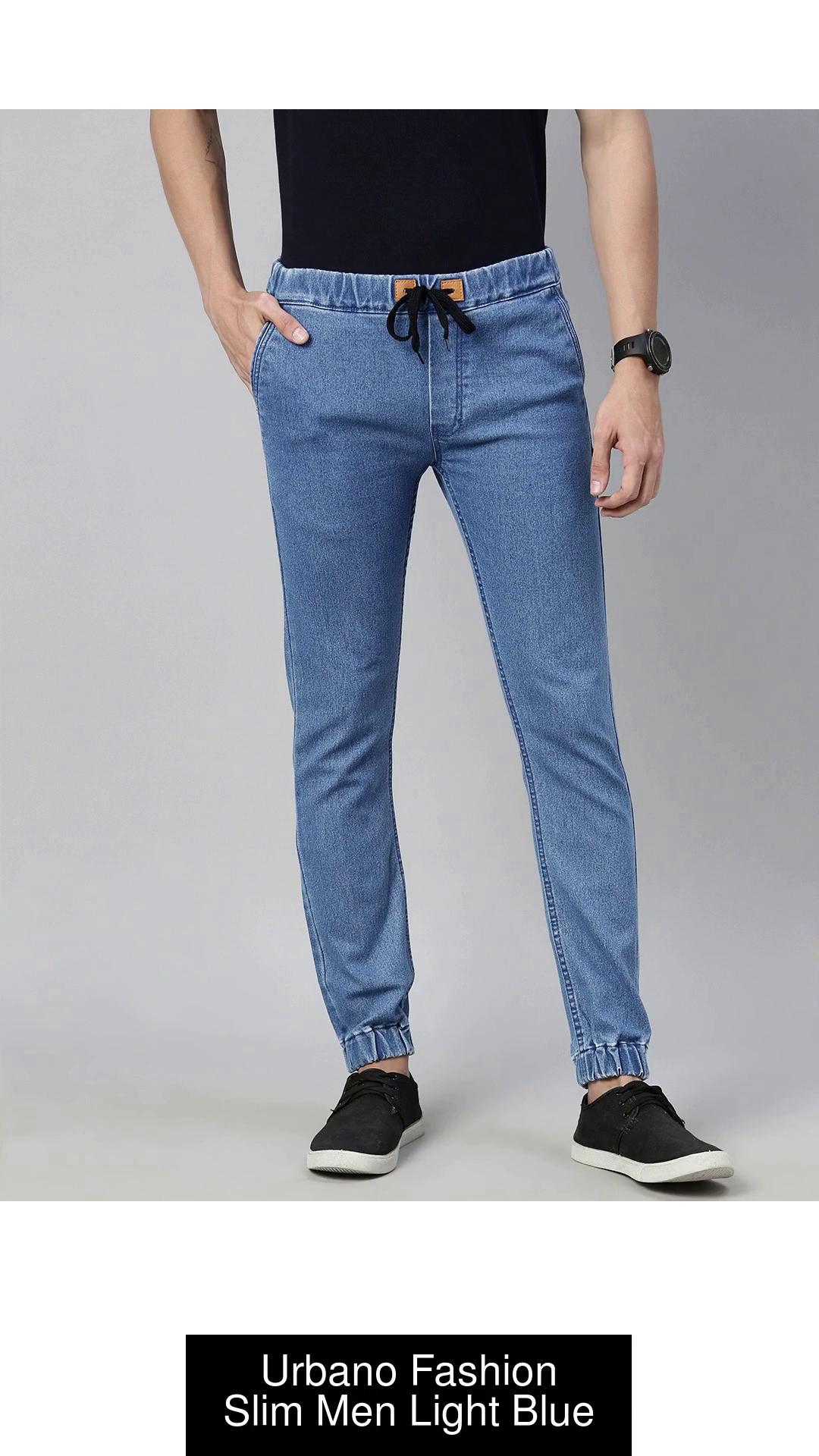 Urbano Fashion Slim Men Light Blue Jeans - Buy Urbano Fashion Slim Men  Light Blue Jeans Online at Best Prices in India