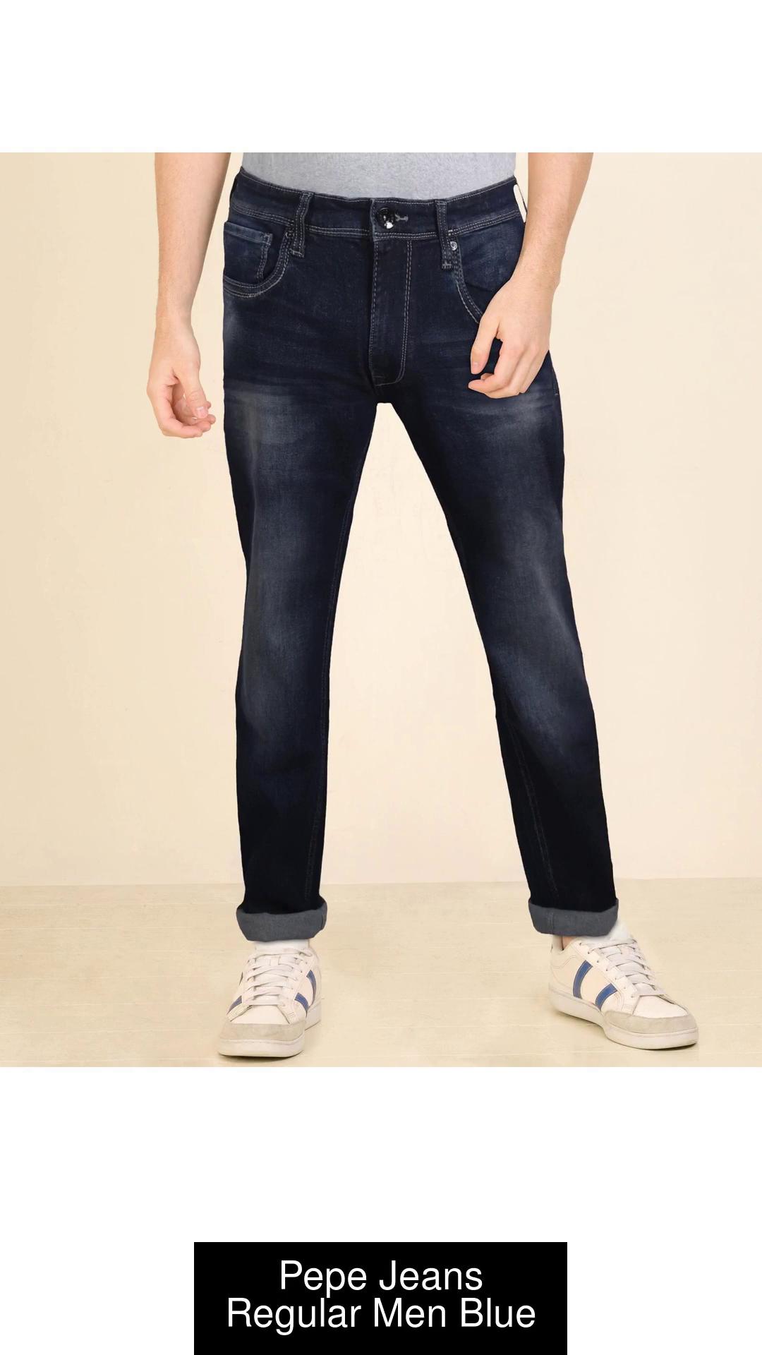 Pepe Jeans Regular Men Blue Jeans - Buy Pepe Jeans Regular Men