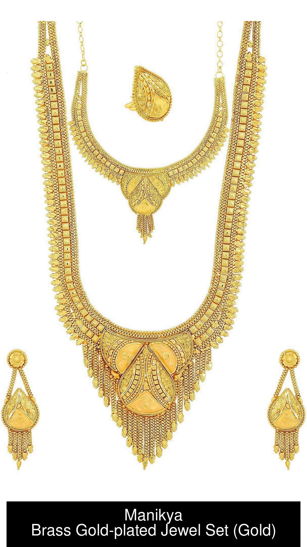 Brass Gold plated Jewel Set