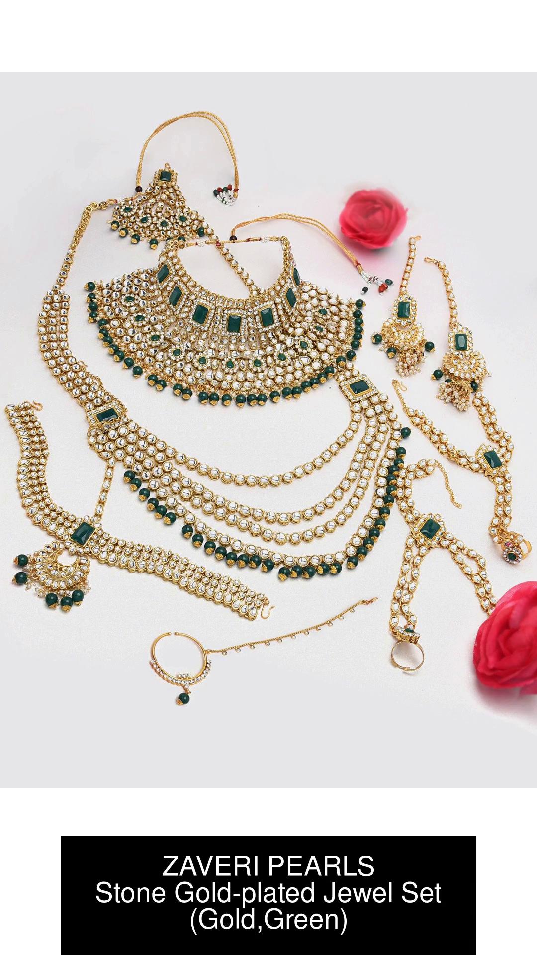 Zaveri pearls online bridal jewellery