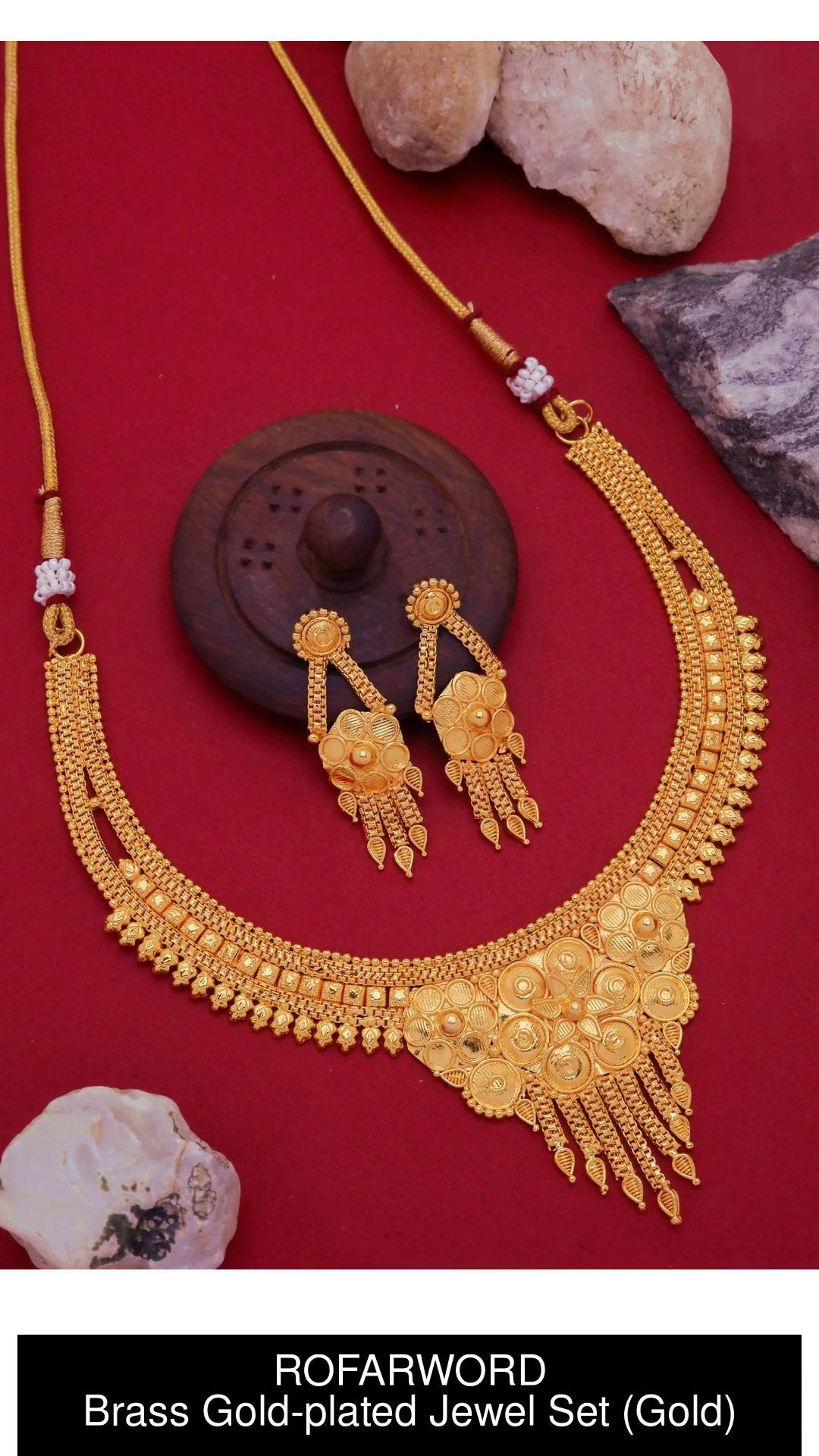 Sri hari gold on sale plated necklace