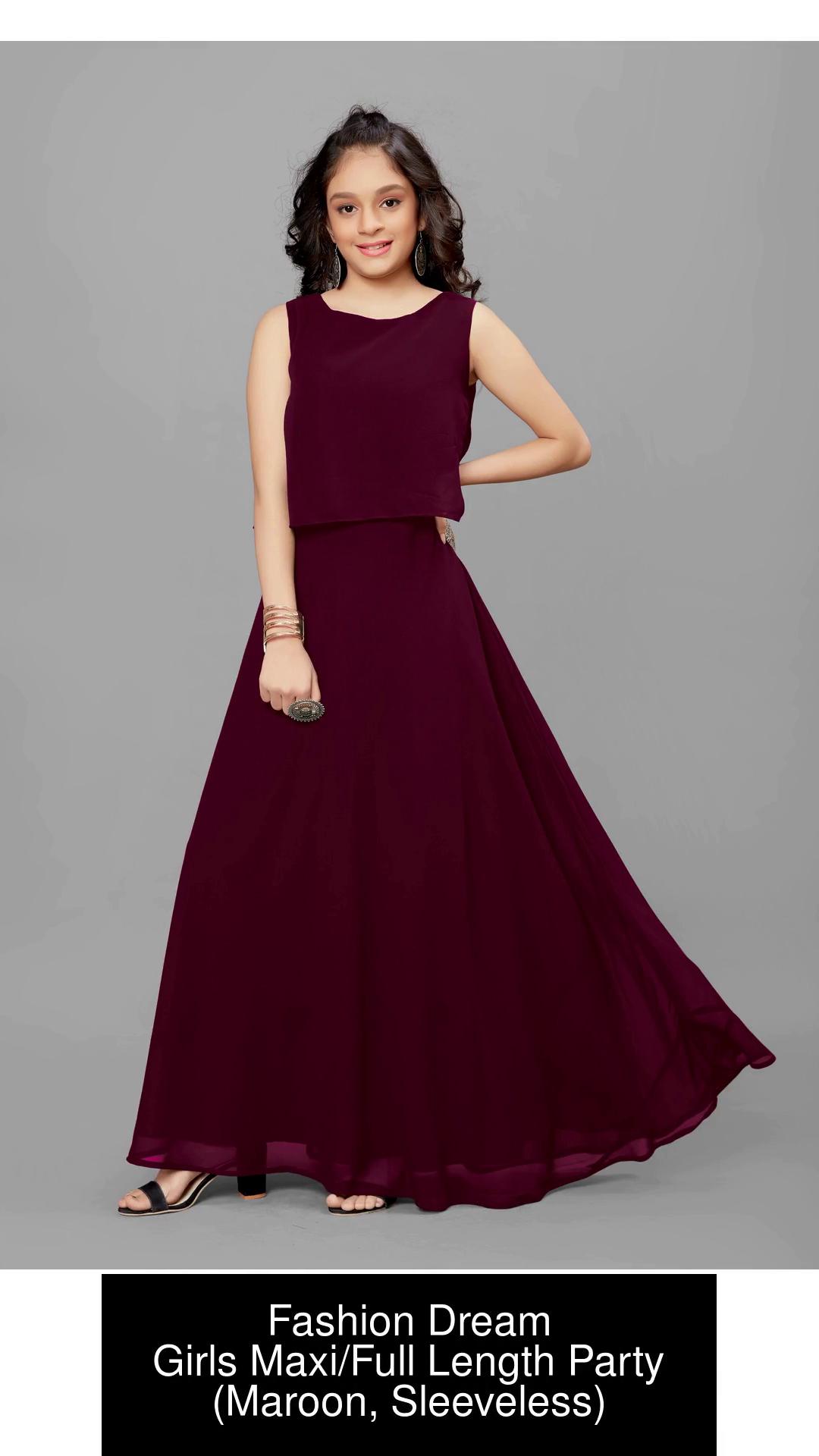 Buy online Round Neck Self Design Maxi Dress from western wear for Women by  Fashion2wear for 429 at 71 off  2023 Limeroadcom