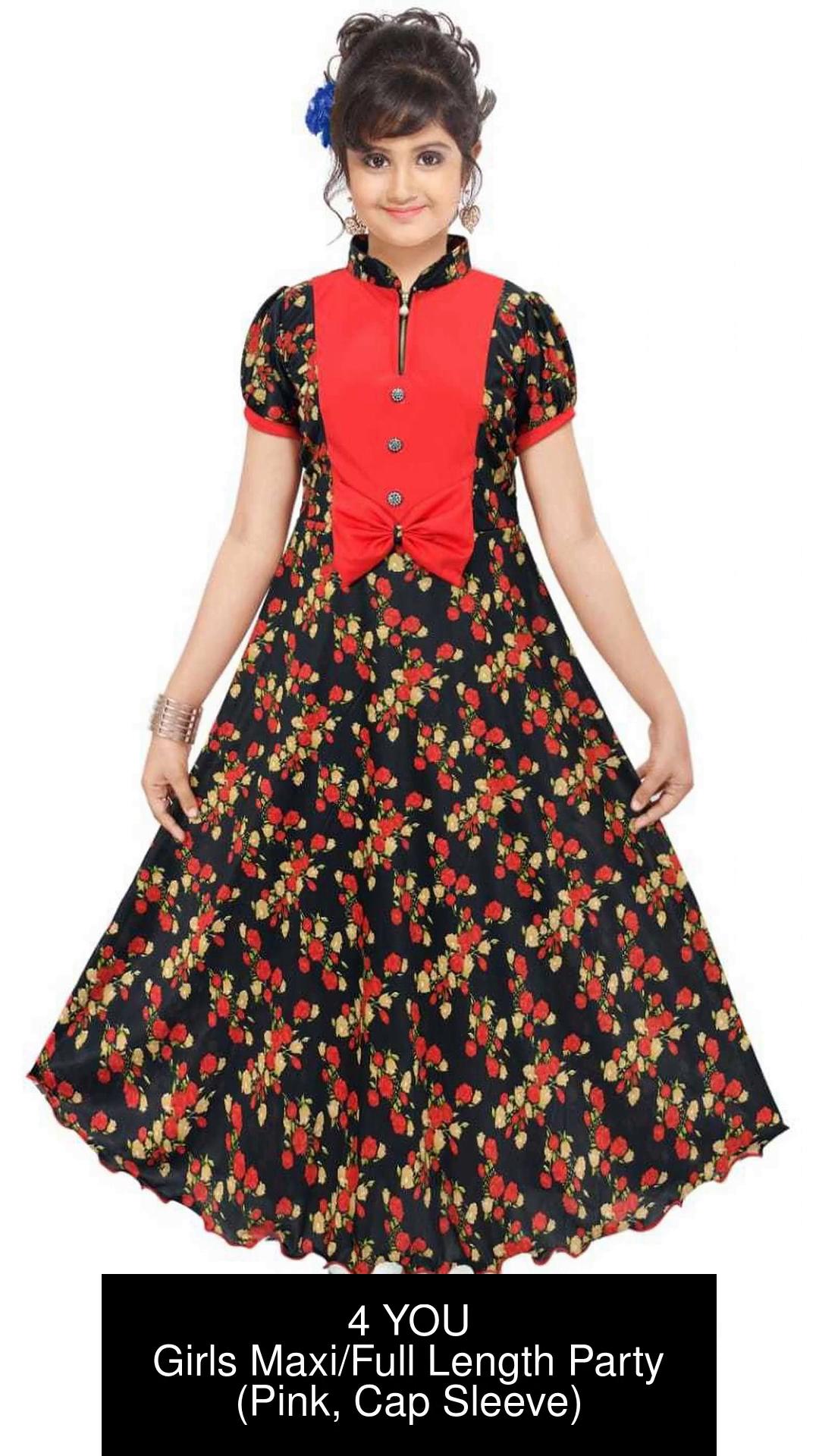 Flipkart girl best sale long dress