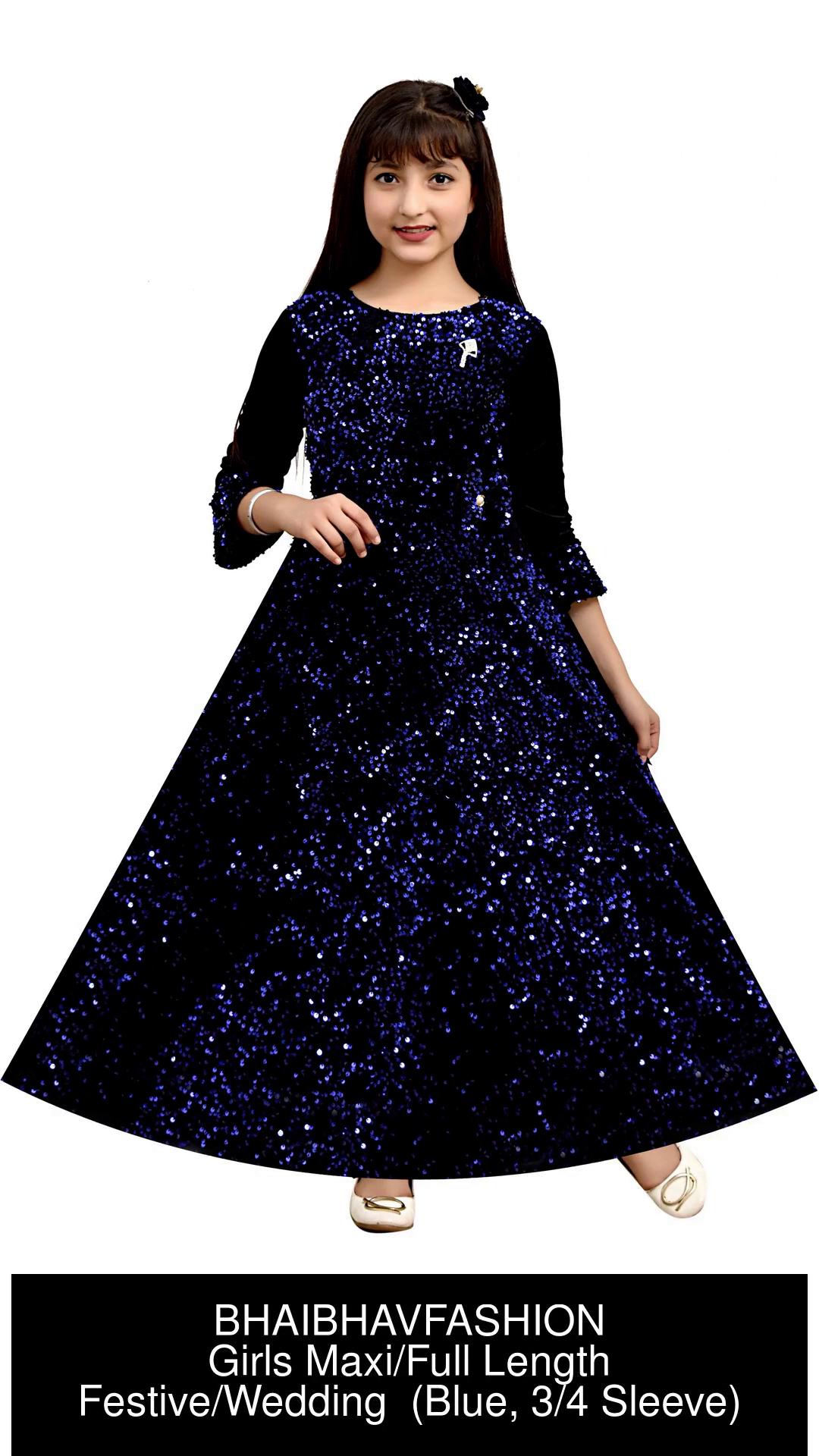 Gown for shop girls on flipkart