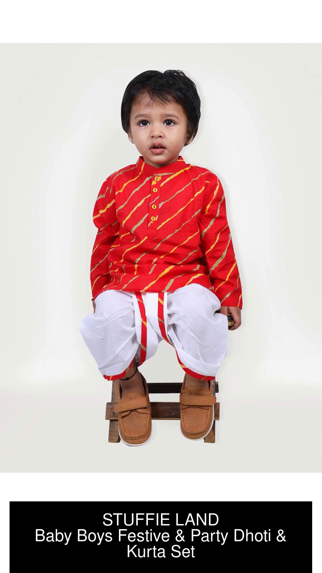 Baby boy cheap dhoti kurta