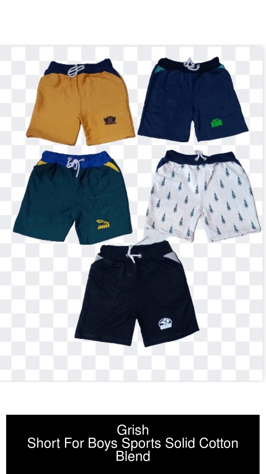 Boys Cotton Sports Shorts