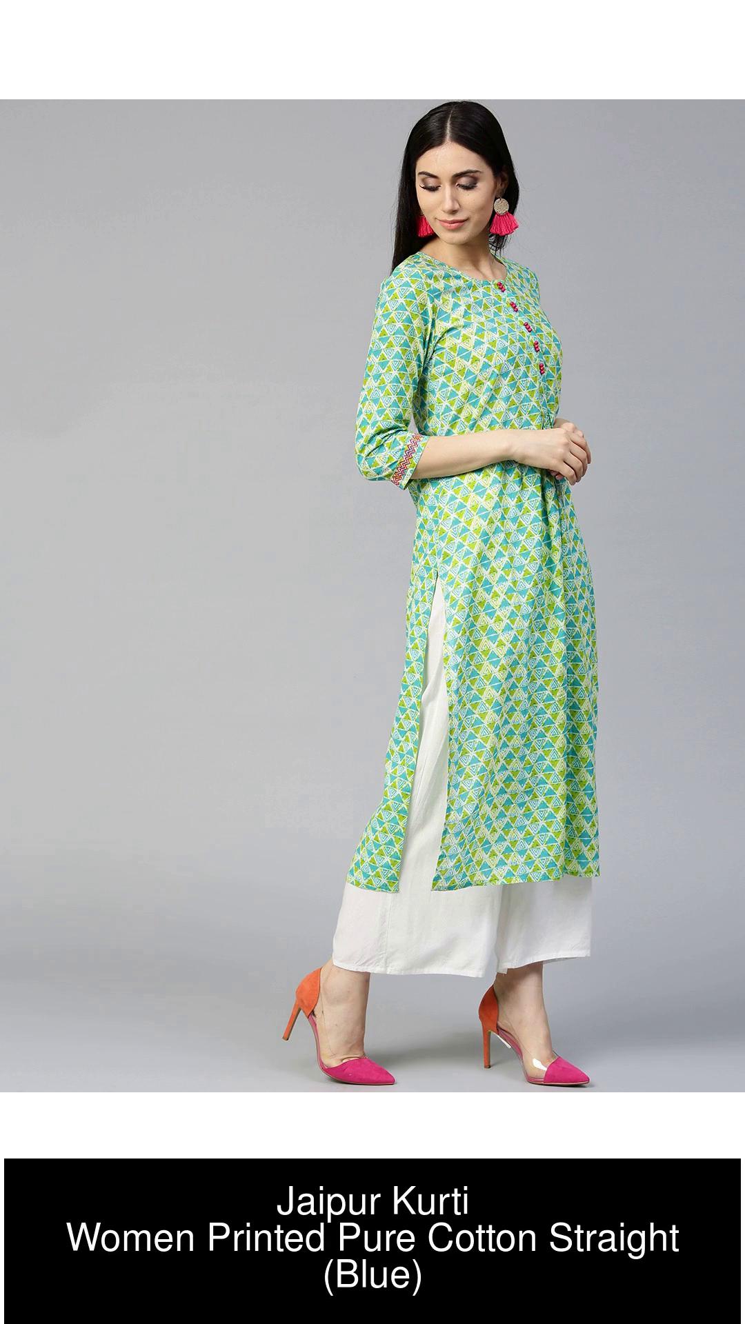 Flipkart 2024 jaipuri kurti