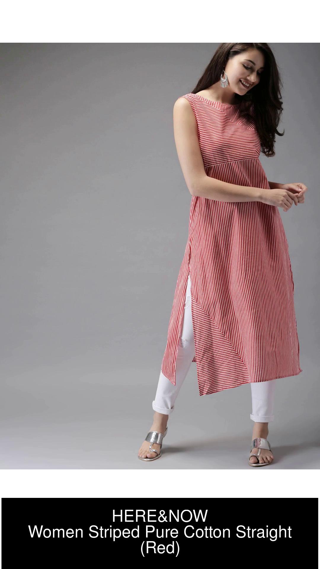 Here and now kurtas on sale flipkart