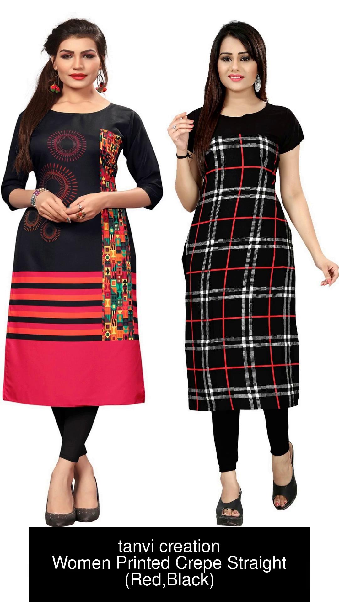 Flipkart crepe shop kurtis