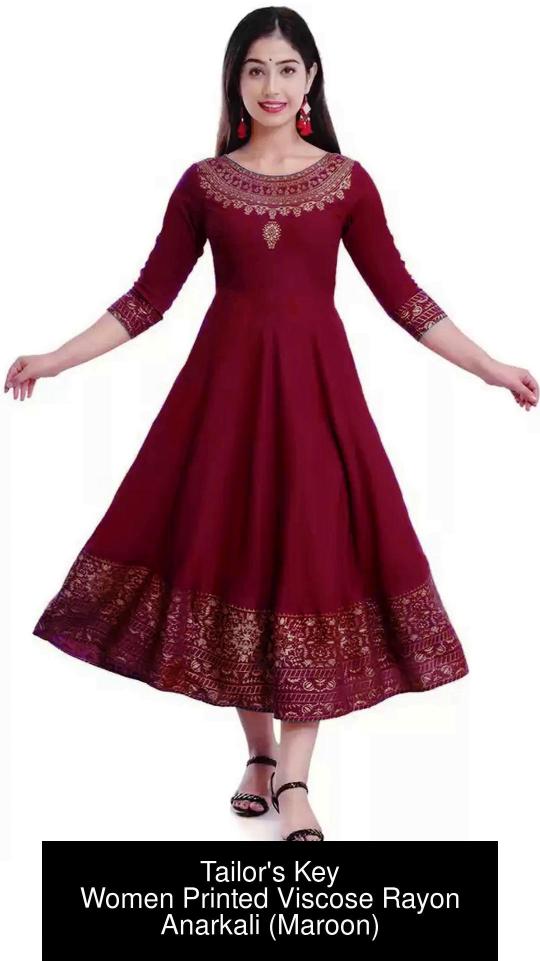 Anarkali kurti at clearance flipkart