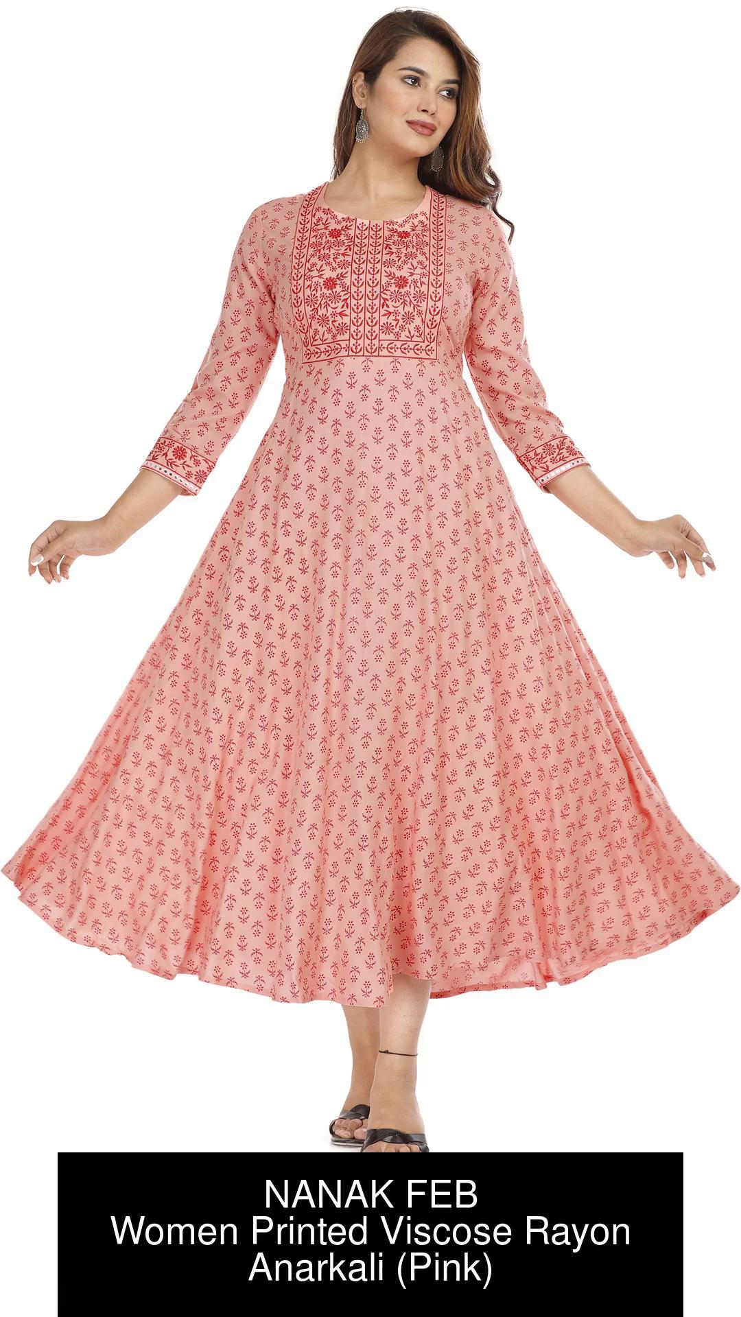 Flipkart pink clearance kurti