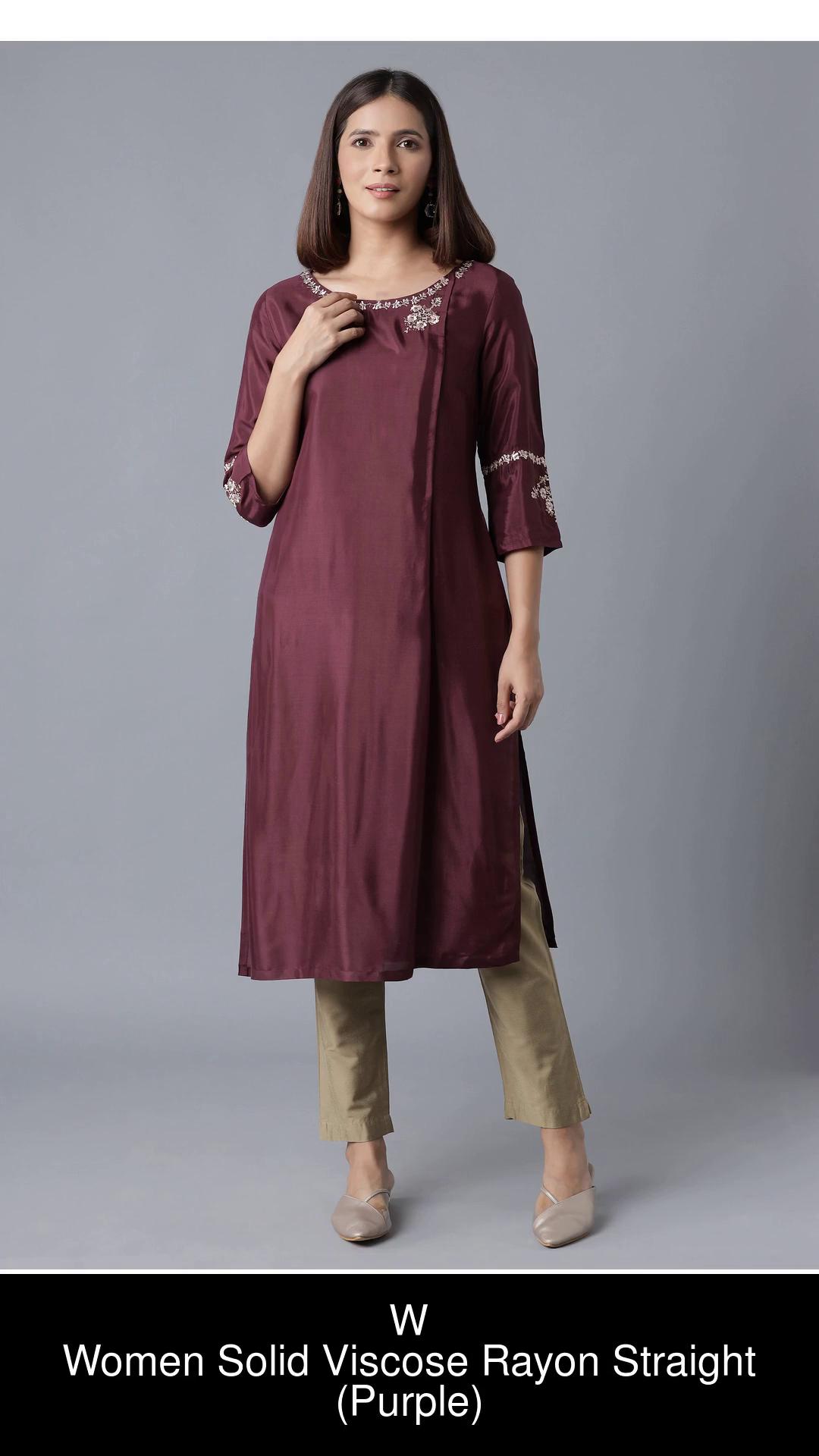 W kurtas on on sale flipkart