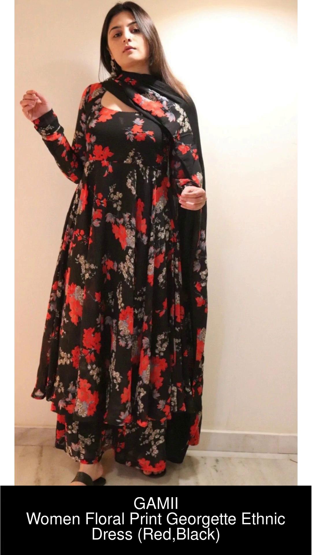 Floral shop dresses flipkart