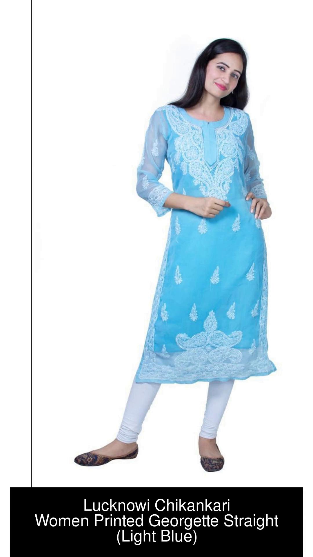 Blue deals kurti flipkart