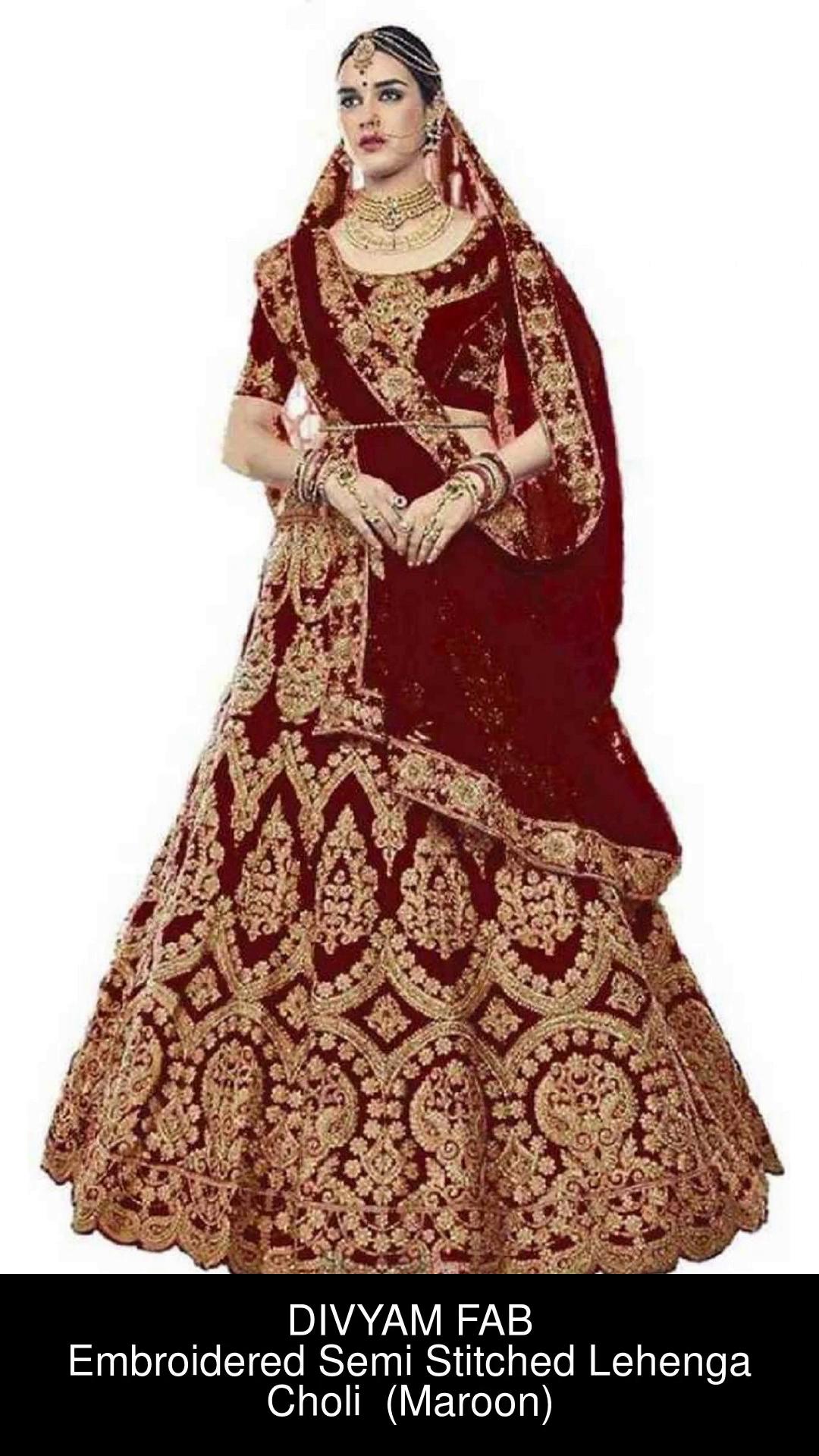 bridal lehenga online flipkart