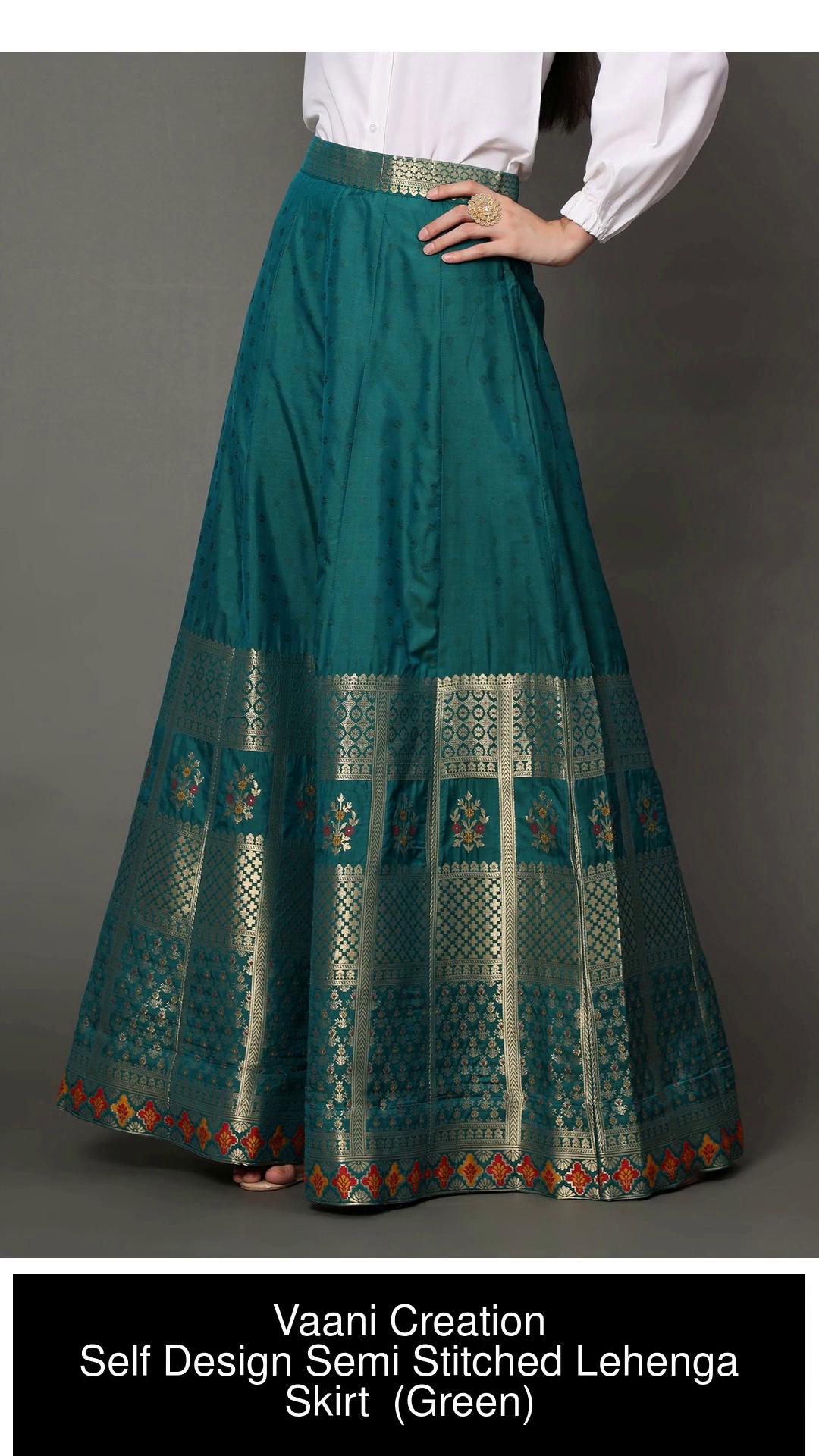 Lehenga discount skirt length